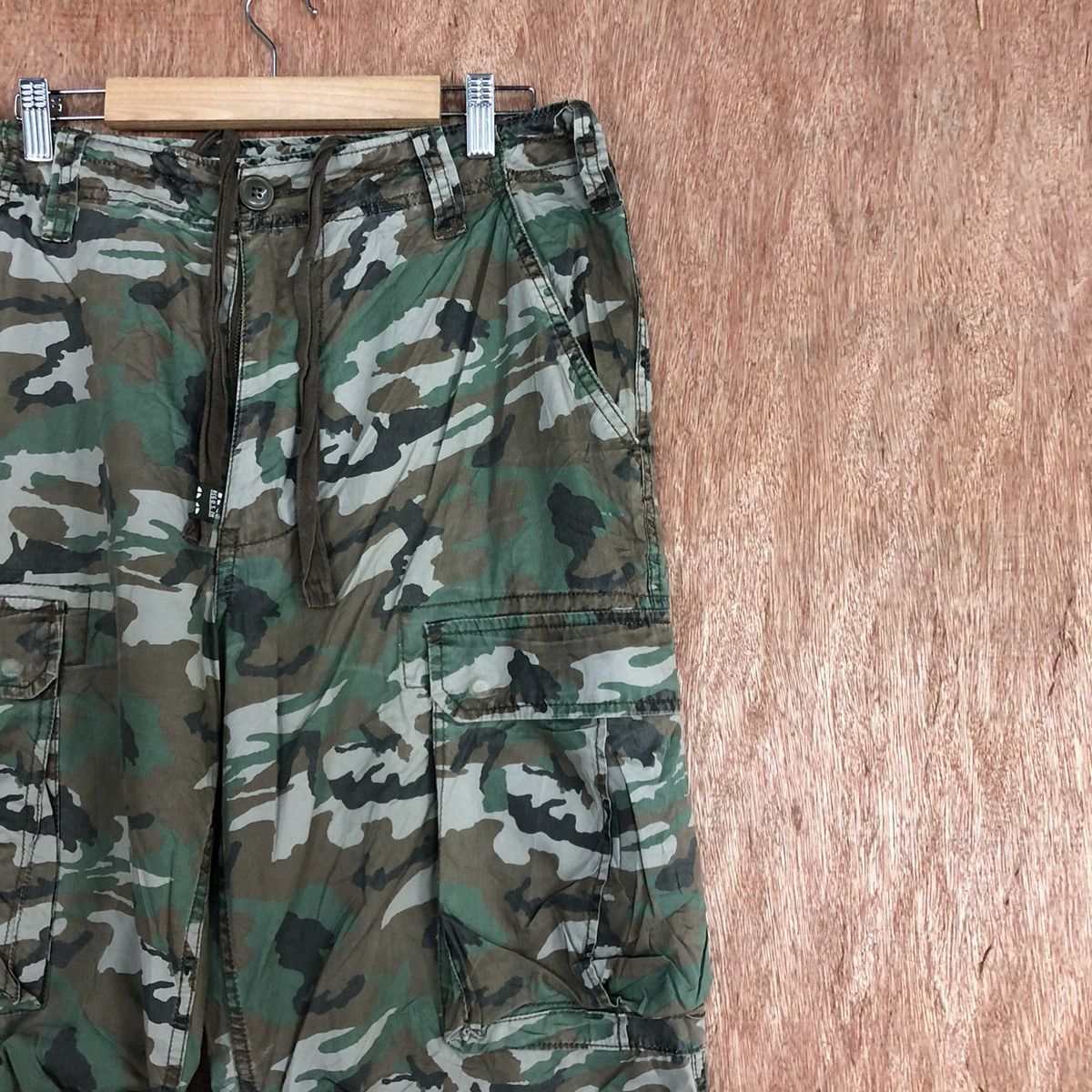 Japanese Brand Real Crush Clothes Camo multipocket Cargo Pants #H123 Size US 32 / EU 48 - 5 Thumbnail