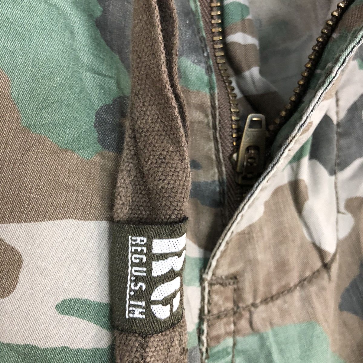 Japanese Brand Real Crush Clothes Camo multipocket Cargo Pants #H123 Size US 32 / EU 48 - 8 Thumbnail