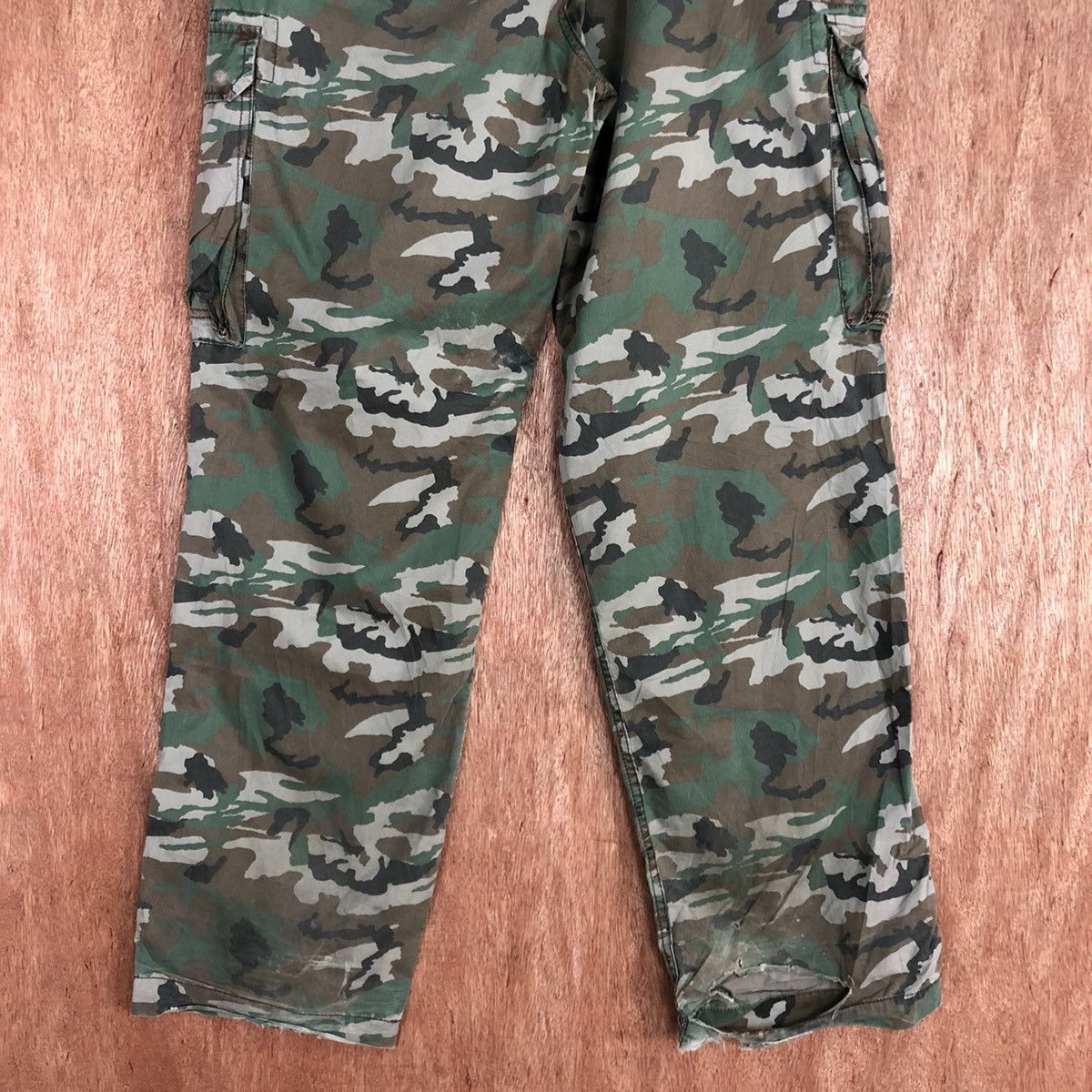 Japanese Brand Real Crush Clothes Camo multipocket Cargo Pants #H123 Size US 32 / EU 48 - 11 Thumbnail
