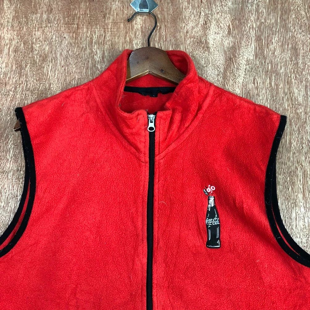 Coca Cola Coca Cola 100 years Red Vests #H093 Size US L / EU 52-54 / 3 - 11 Thumbnail