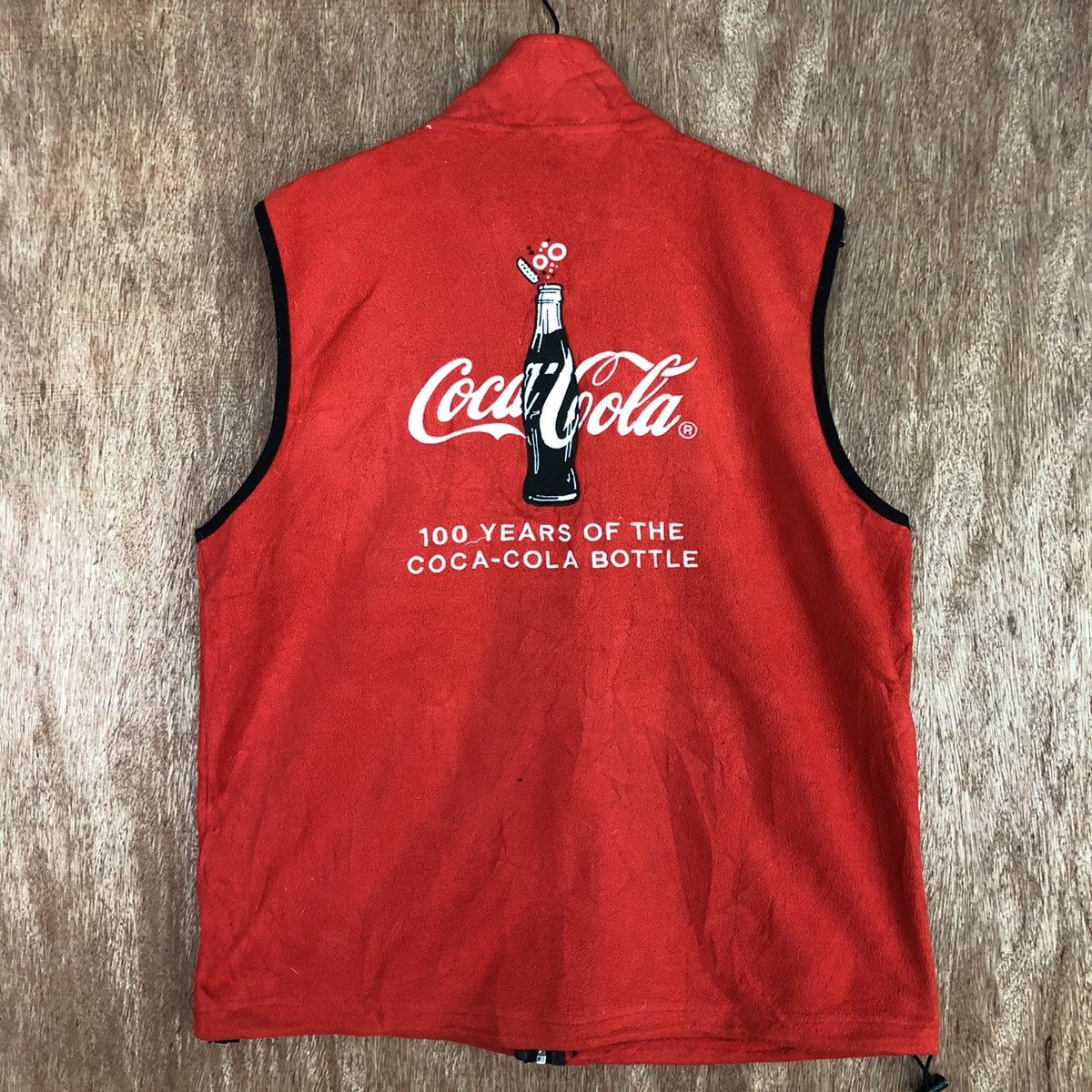 Coca Cola Coca Cola 100 years Red Vests #H093 Size US L / EU 52-54 / 3 - 3 Thumbnail