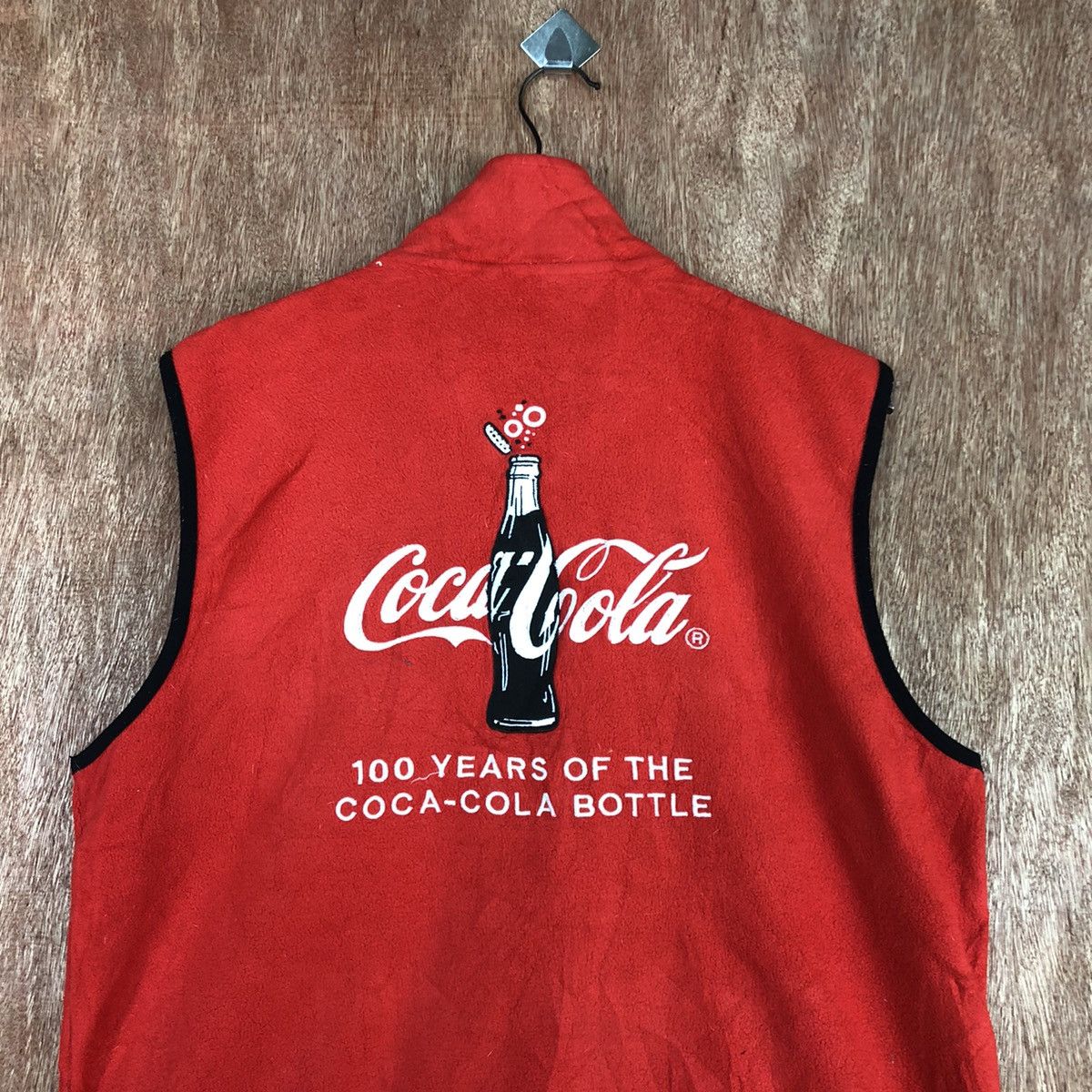 Coca Cola Coca Cola 100 years Red Vests #H093 Size US L / EU 52-54 / 3 - 2 Thumbnail