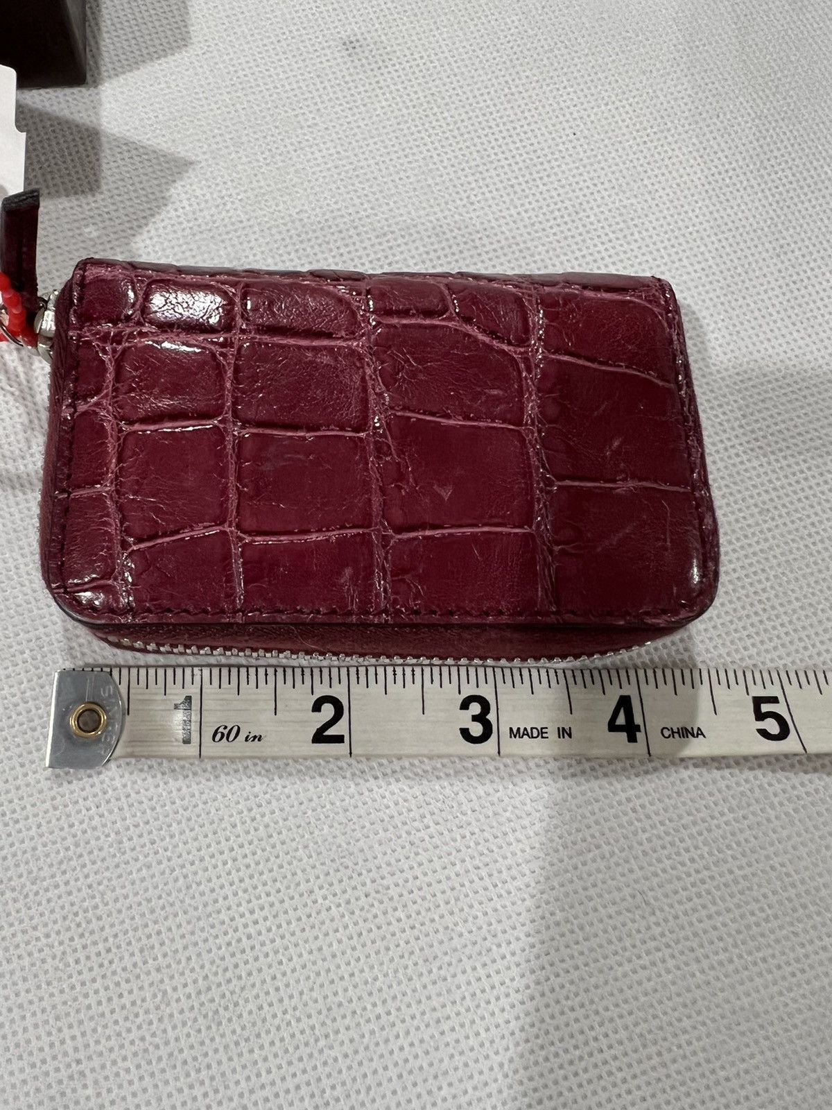 Gucci Gucci crocodile cardholder. Size ONE SIZE - 6 Thumbnail