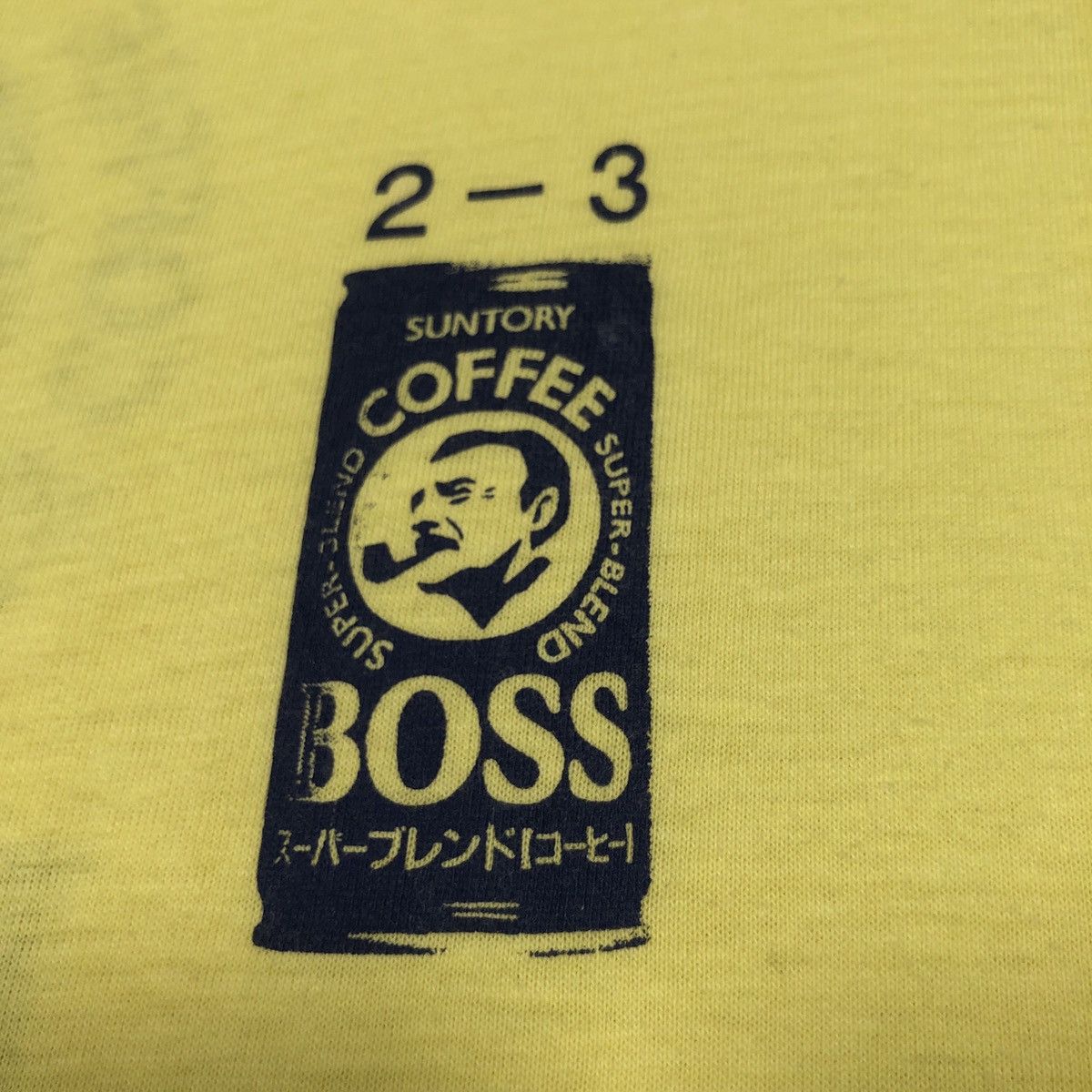 Japanese Brand Vintage Suntory Coffee Boss Single Stitch tee Size US S / EU 44-46 / 1 - 4 Thumbnail