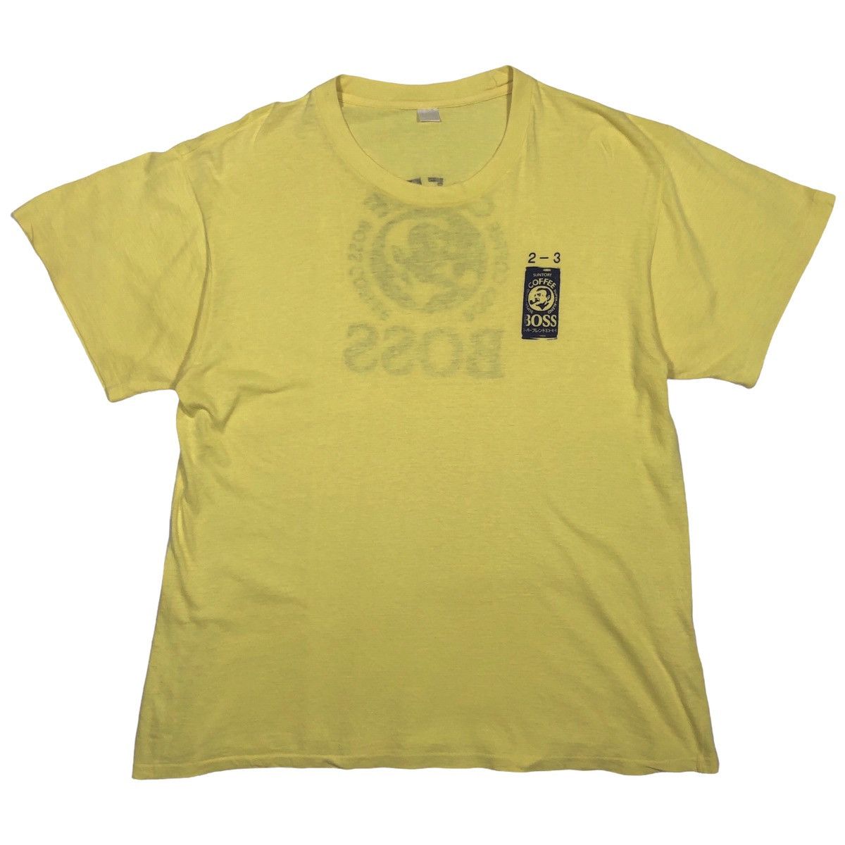 Japanese Brand Vintage Suntory Coffee Boss Single Stitch tee Size US S / EU 44-46 / 1 - 1 Thumbnail
