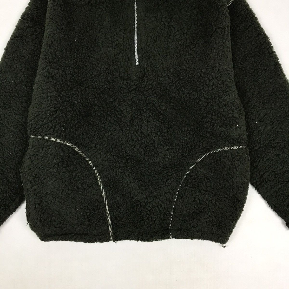 Uniqlo halfzip plain fleece sweater Size US M / EU 48-50 / 2 - 4 Thumbnail