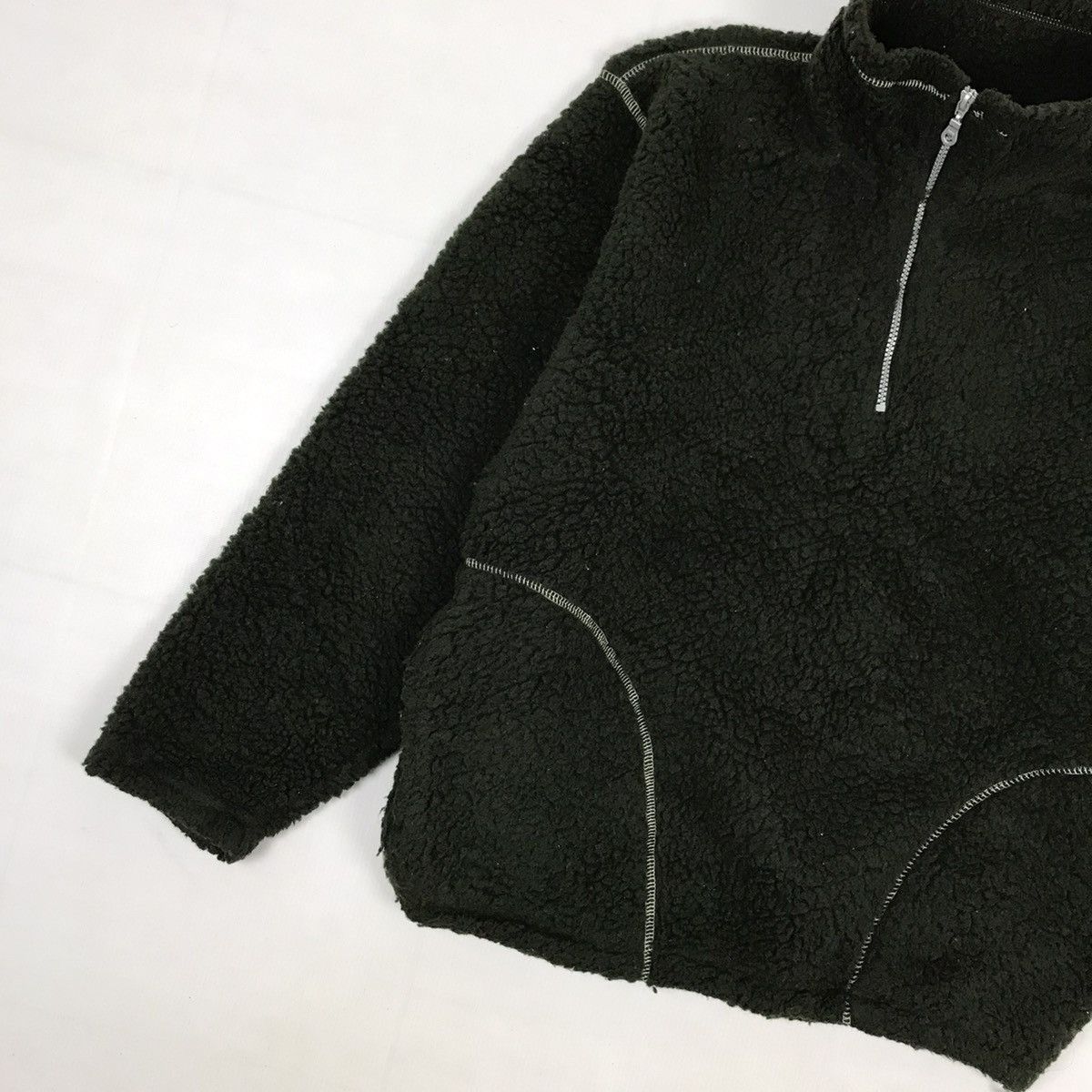 Uniqlo halfzip plain fleece sweater Size US M / EU 48-50 / 2 - 2 Thumbnail
