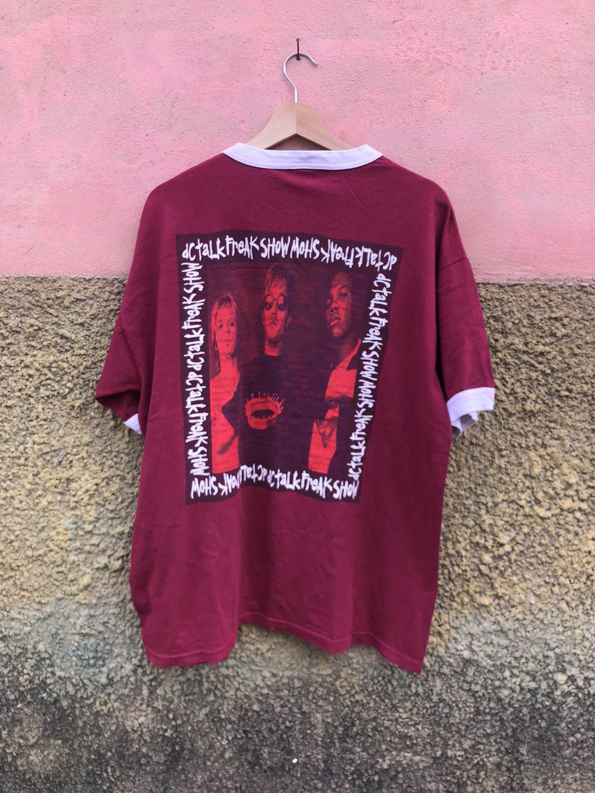 Band Tees × Rap Tees × Vintage Rare🔥Vintage 90s Dc Talk Jesus Freak Tshirt Size US XL / EU 56 / 4 - 1 Thumbnail