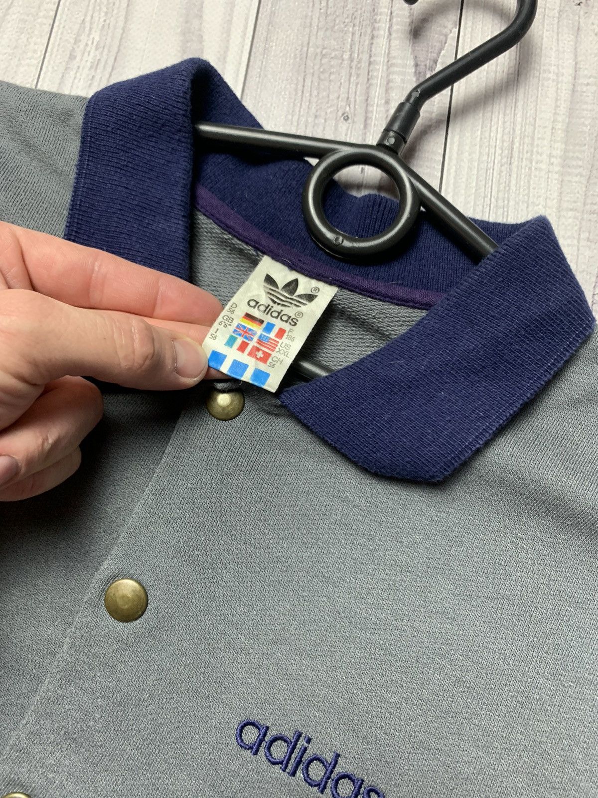 Vintage Vintage adidas originals sweatshirt rugby size XL Size US XL / EU 56 / 4 - 4 Thumbnail