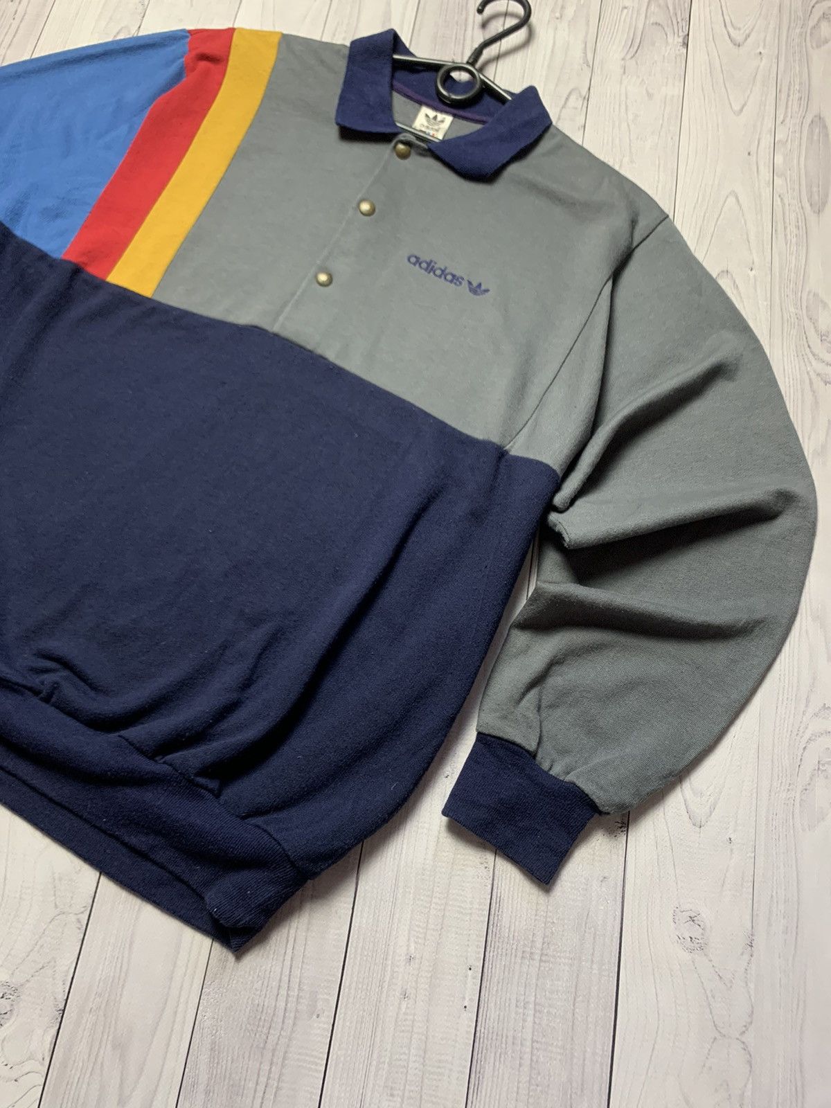 Vintage Vintage adidas originals sweatshirt rugby size XL Size US XL / EU 56 / 4 - 2 Thumbnail