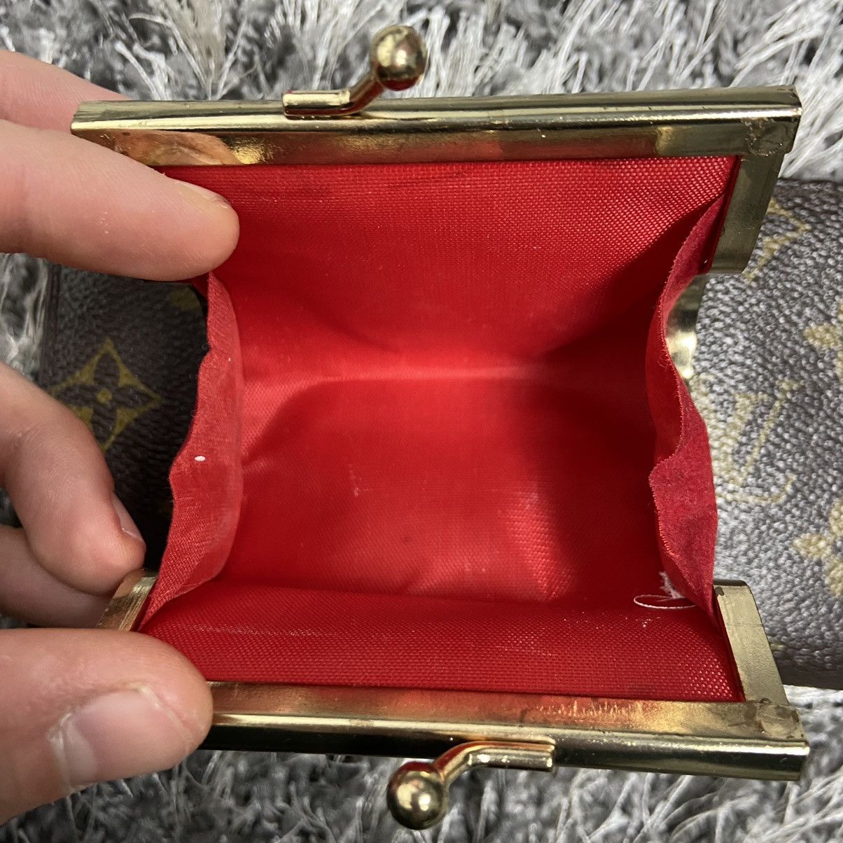 Japanese Brand 1980s RARE JAPAN COIN POUCH / CASE / WALLET / MINI BAG Size ONE SIZE - 6 Thumbnail