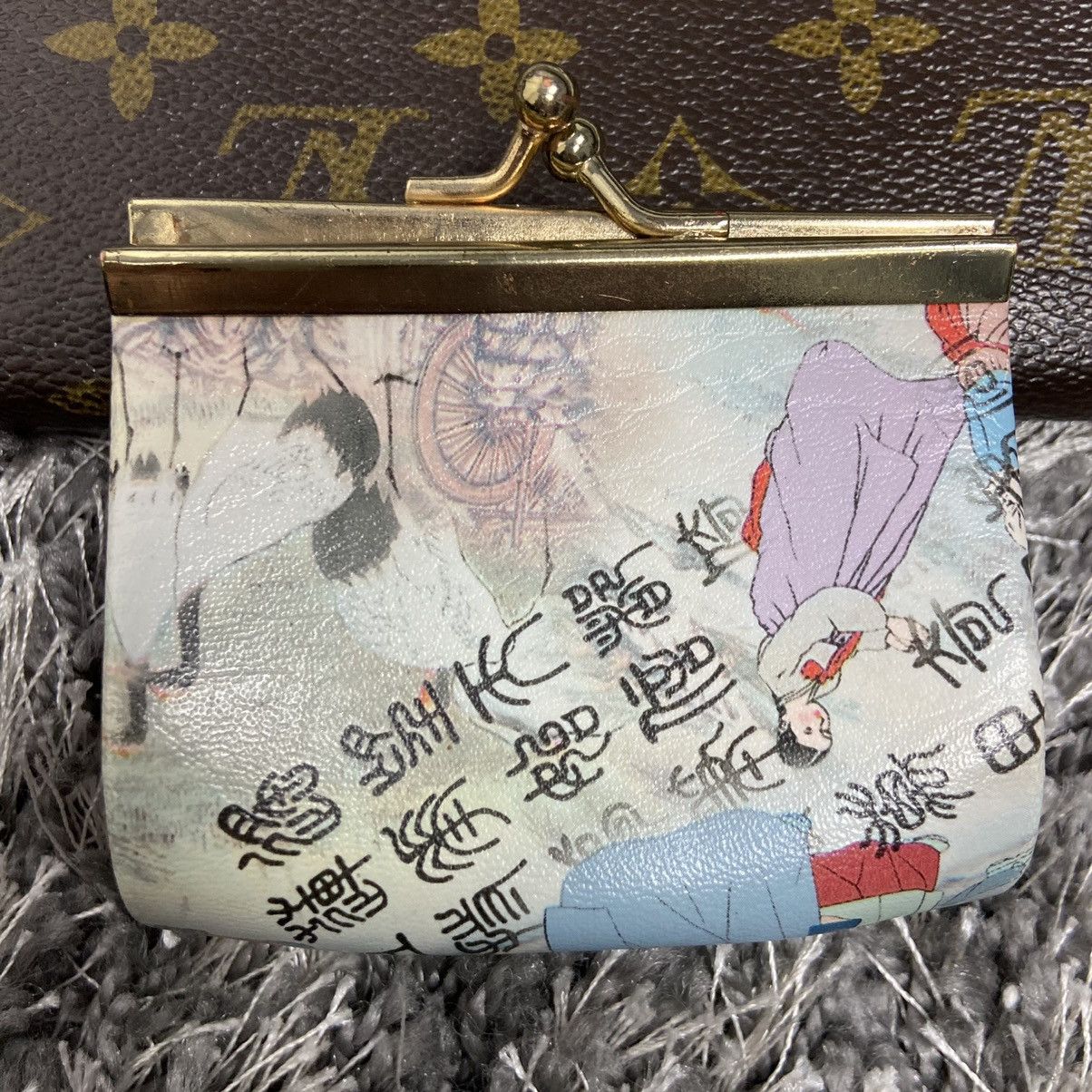 Japanese Brand 1980s RARE JAPAN COIN POUCH / CASE / WALLET / MINI BAG Size ONE SIZE - 3 Thumbnail