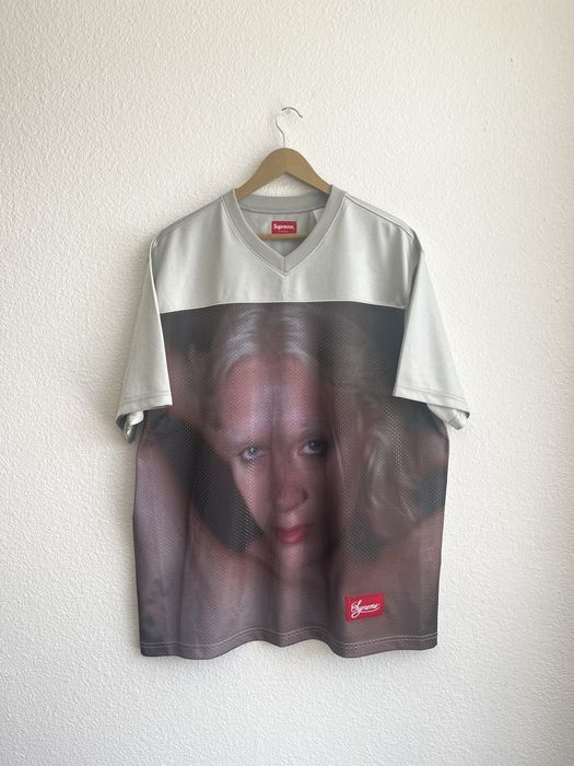 Supreme Supreme Gummo Football Jersey Silver | Grailed