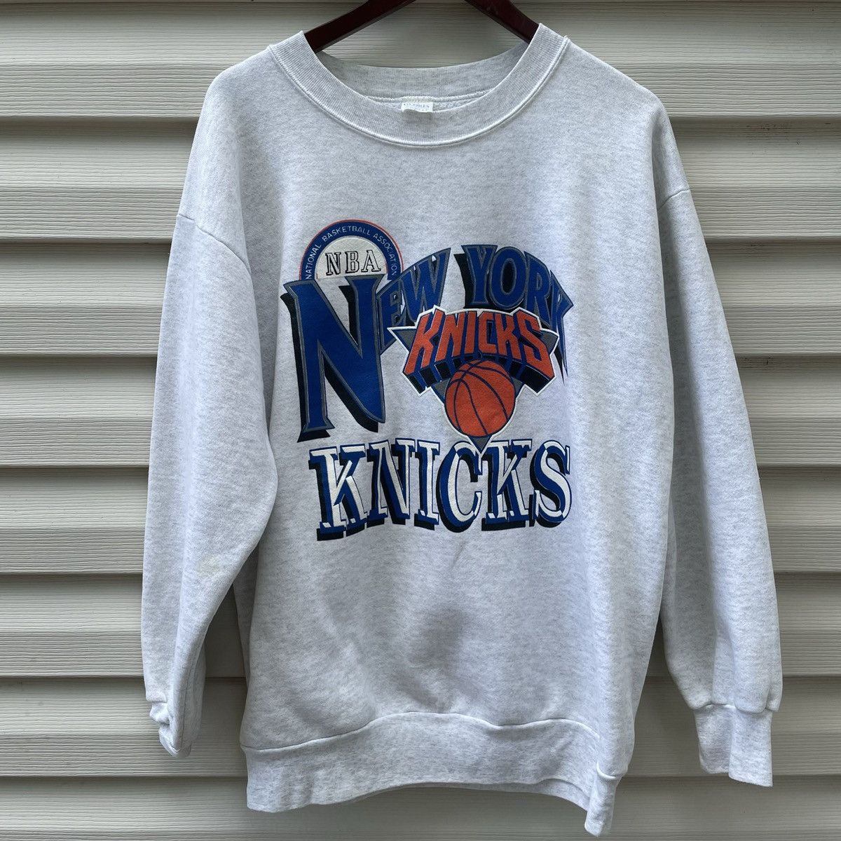 New york knicks sweatshirt vintage best sale