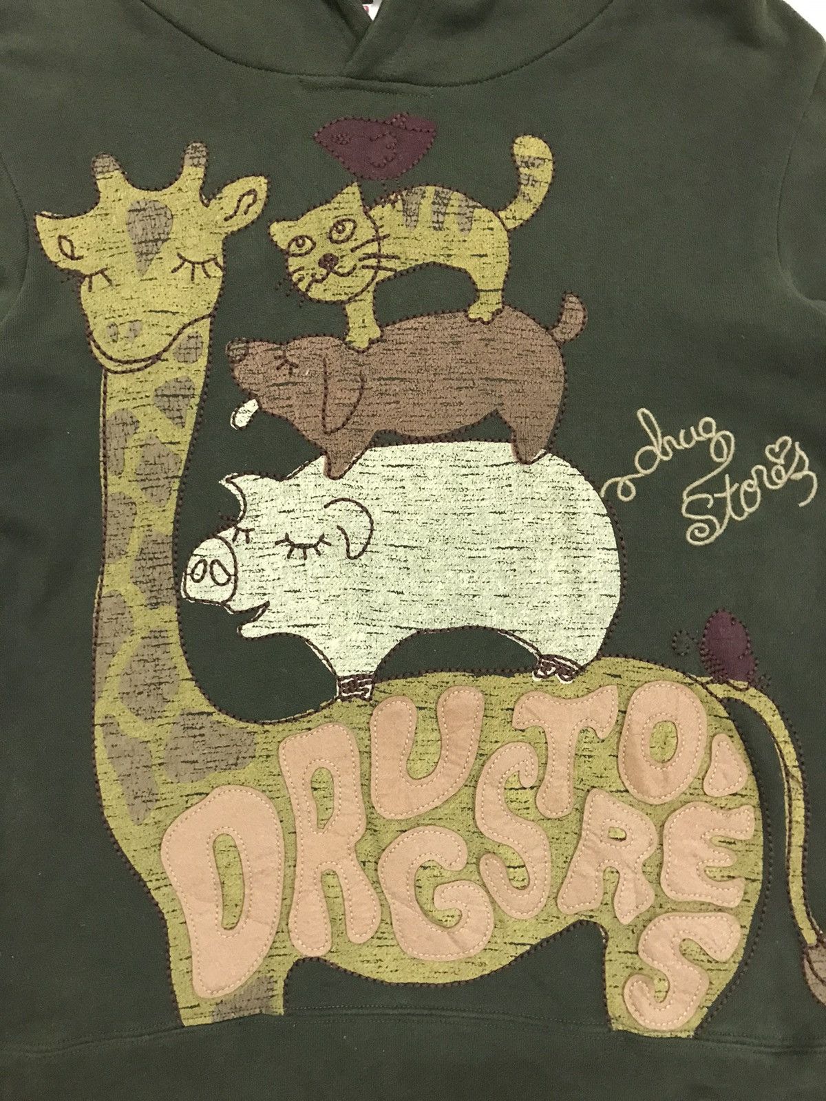 If Six Was Nine × Japanese Brand Drug Store Japan Hoodie Embroidery Spell Out Size US M / EU 48-50 / 2 - 6 Thumbnail