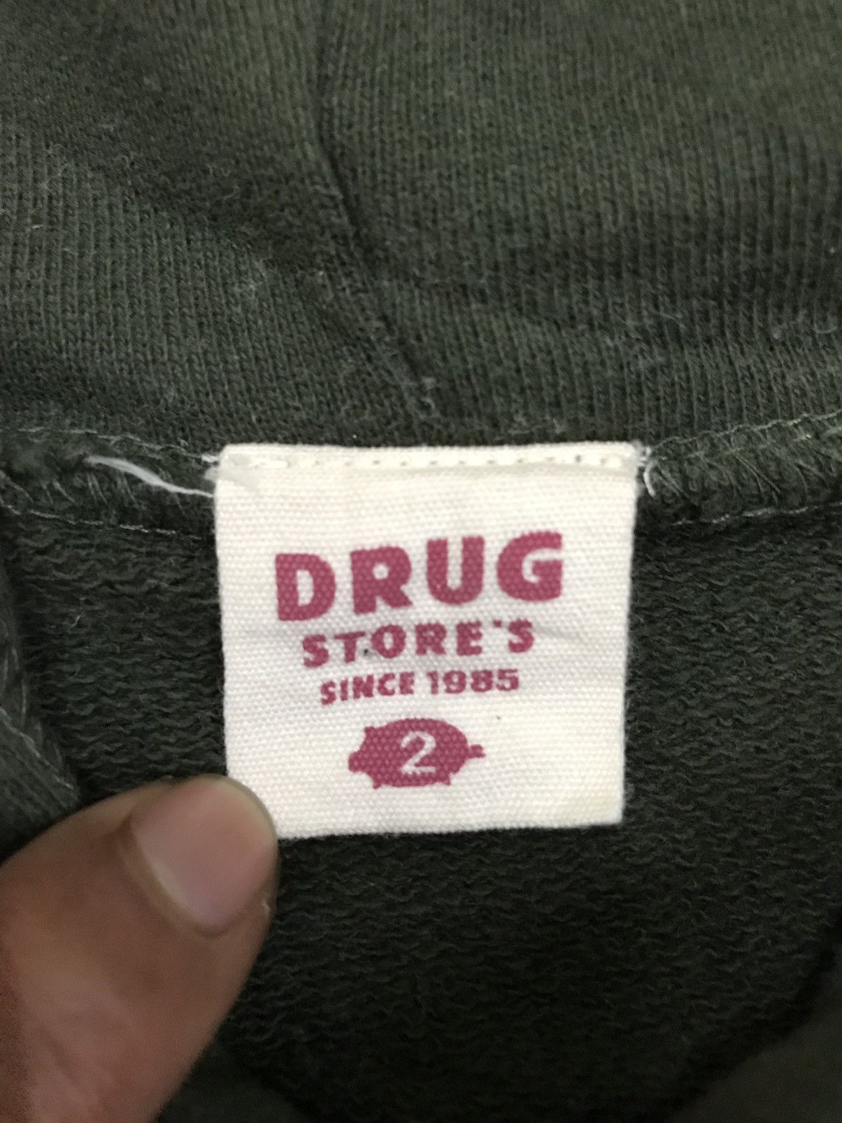 If Six Was Nine × Japanese Brand Drug Store Japan Hoodie Embroidery Spell Out Size US M / EU 48-50 / 2 - 7 Thumbnail