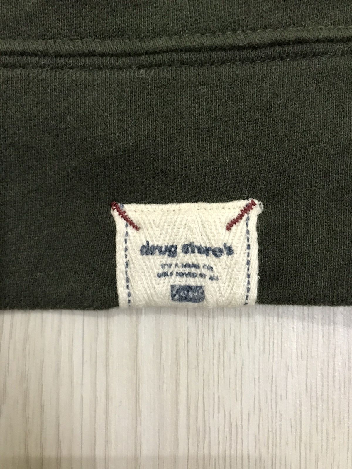 If Six Was Nine × Japanese Brand Drug Store Japan Hoodie Embroidery Spell Out Size US M / EU 48-50 / 2 - 8 Thumbnail