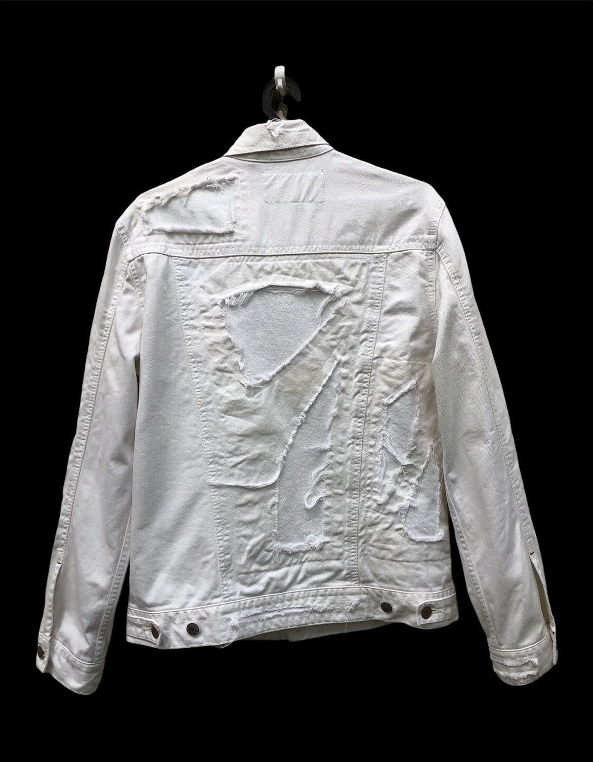 Satoshi Nakamoto 🔥RARE🔥 Y’s SATOSHI TANAKA x LEVI’S DISTRESSED Yohji Designer Size US M / EU 48-50 / 2 - 2 Thumbnail