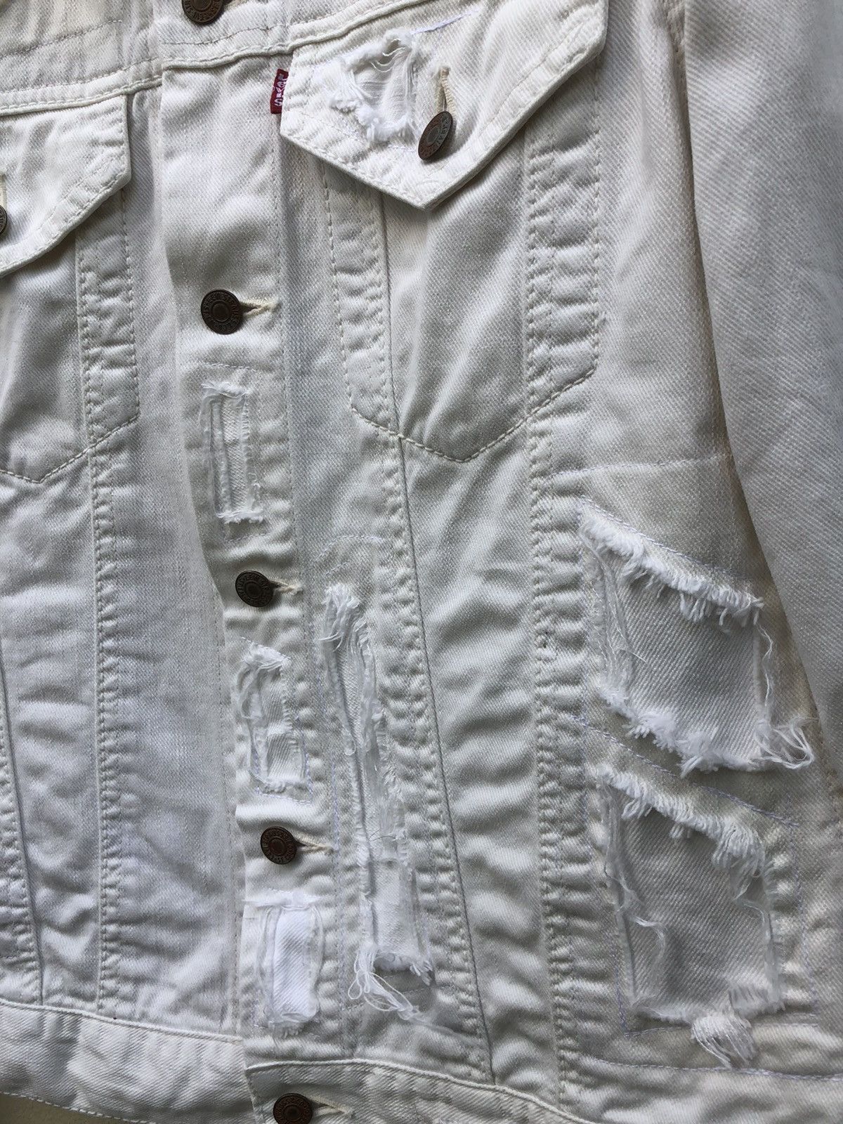 Satoshi Nakamoto 🔥RARE🔥 Y’s SATOSHI TANAKA x LEVI’S DISTRESSED Yohji Designer Size US M / EU 48-50 / 2 - 6 Thumbnail