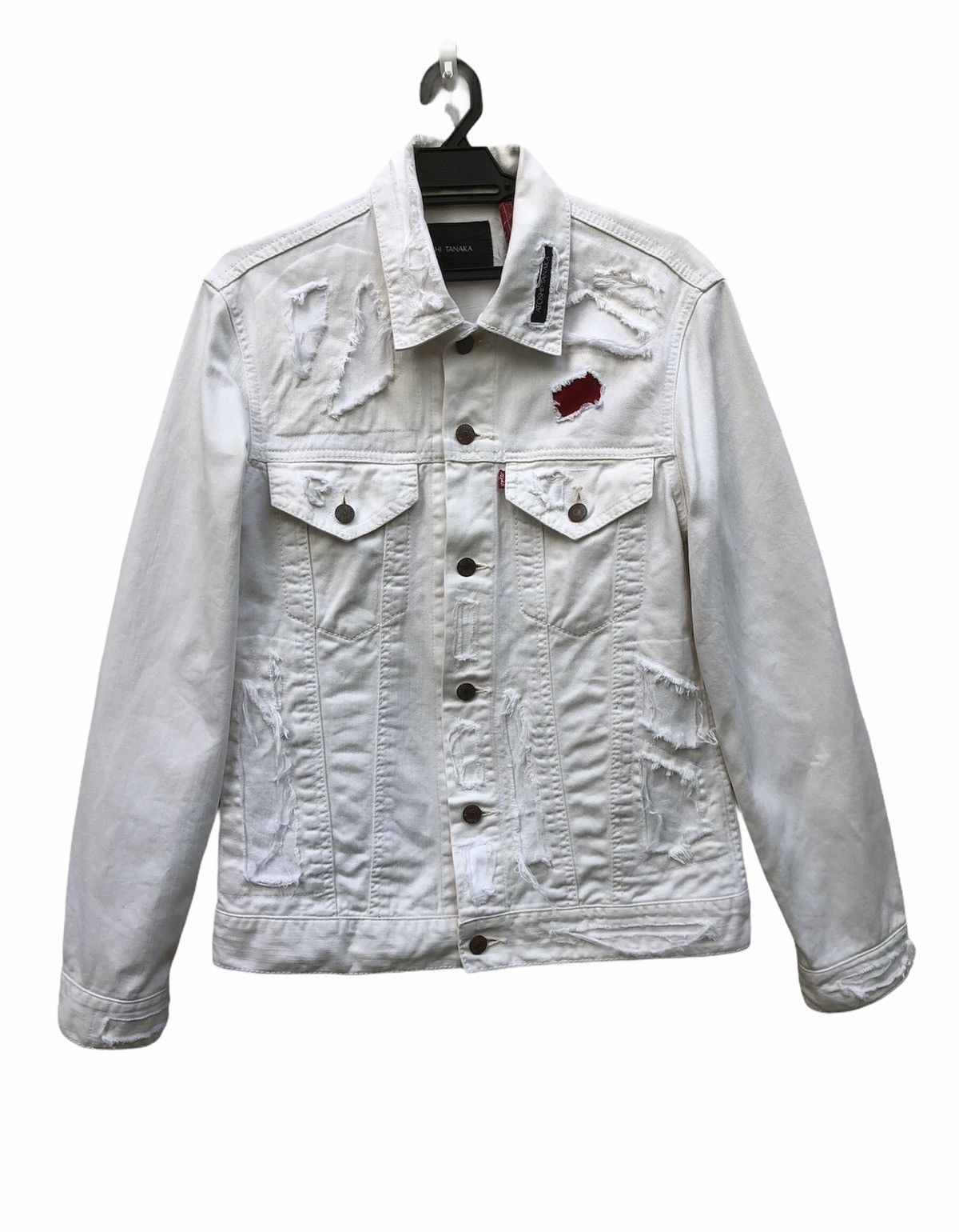Satoshi Nakamoto 🔥RARE🔥 Y’s SATOSHI TANAKA x LEVI’S DISTRESSED Yohji Designer Size US M / EU 48-50 / 2 - 1 Thumbnail
