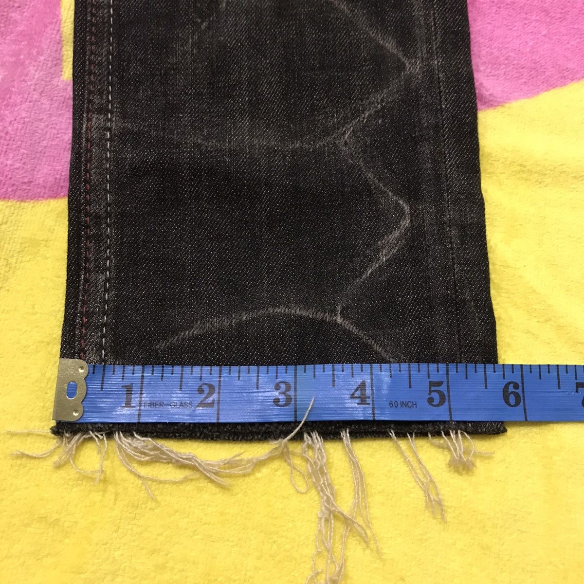 Vanquish DUFALL BY VANQUISH LOW RISE CUSTOM DESIGN RIPPED JEANS Size 30" / US 8 / IT 44 - 15 Thumbnail