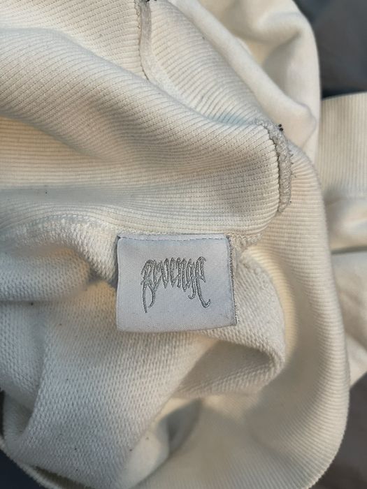 Revenge Cream embroidered Revenge hoodie | Grailed