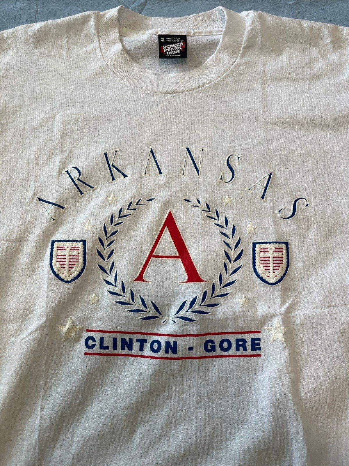 Vintage Arkansas - Bill clinton & Al Gore tee Size US XL / EU 56 / 4 - 2 Preview