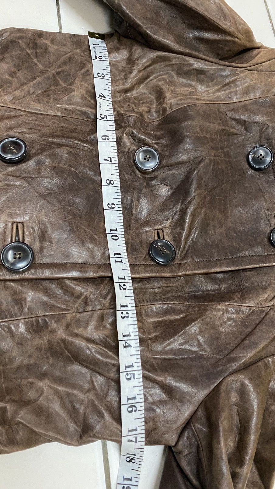 Vintage × Wim Neels Vintage Wim neels Leather Jacket Size US S / EU 44-46 / 1 - 12 Thumbnail