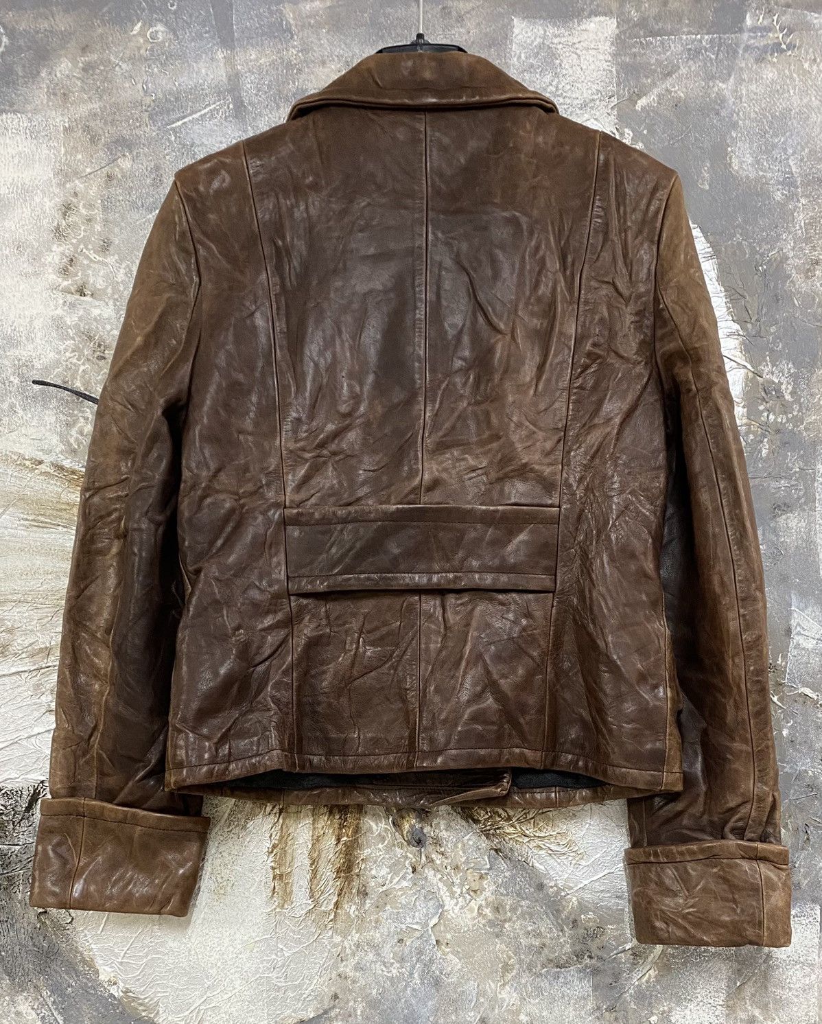 Vintage × Wim Neels Vintage Wim neels Leather Jacket Size US S / EU 44-46 / 1 - 16 Thumbnail