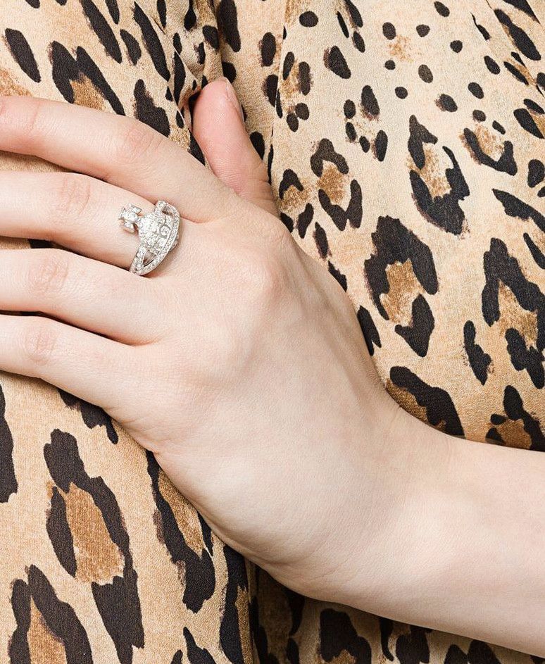 Vivienne Westwood Vivienne Westwood Silver Mini Orb Ring