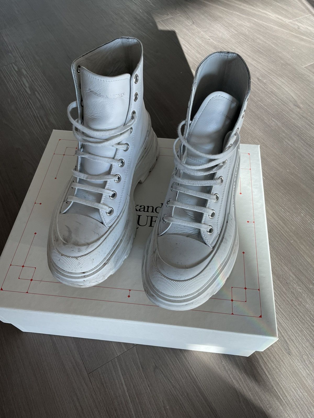 Alexander McQueen Tread Slick Boots Size US 9 / EU 42 - 2 Thumbnail