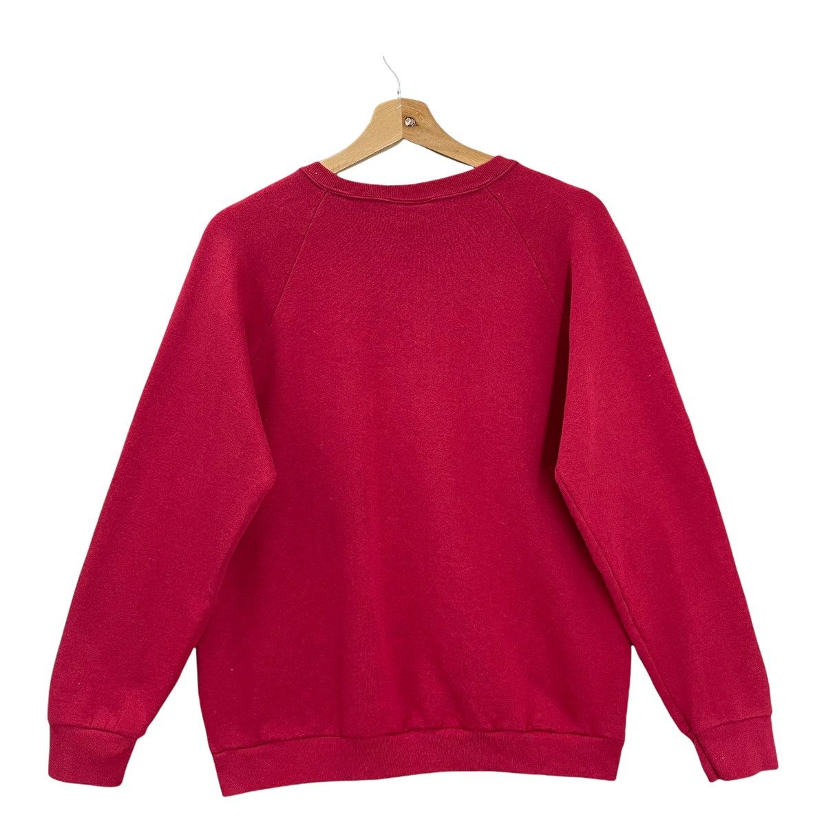 Fruit Of The Loom × Vintage Vintage Fruits of The Loom Plain Crewneck Sweatshirt Size M Size US M / EU 48-50 / 2 - 6 Thumbnail