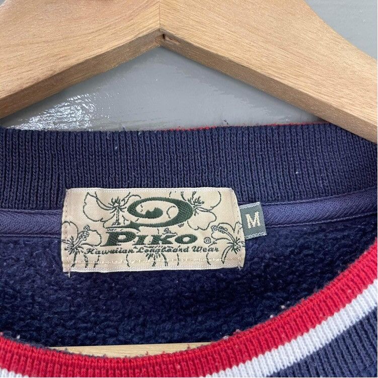 Vintage Piko Surf Hawaiian Longboard Wear Sweatshirt Size M Size US M / EU 48-50 / 2 - 10 Thumbnail