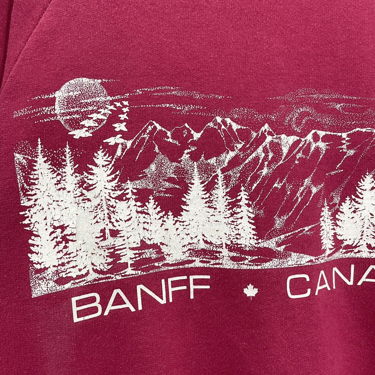 Vintage Vintage 80’s Banff Canada Crewneck Sweatshirt Size M Size US M / EU 48-50 / 2 - 6 Thumbnail