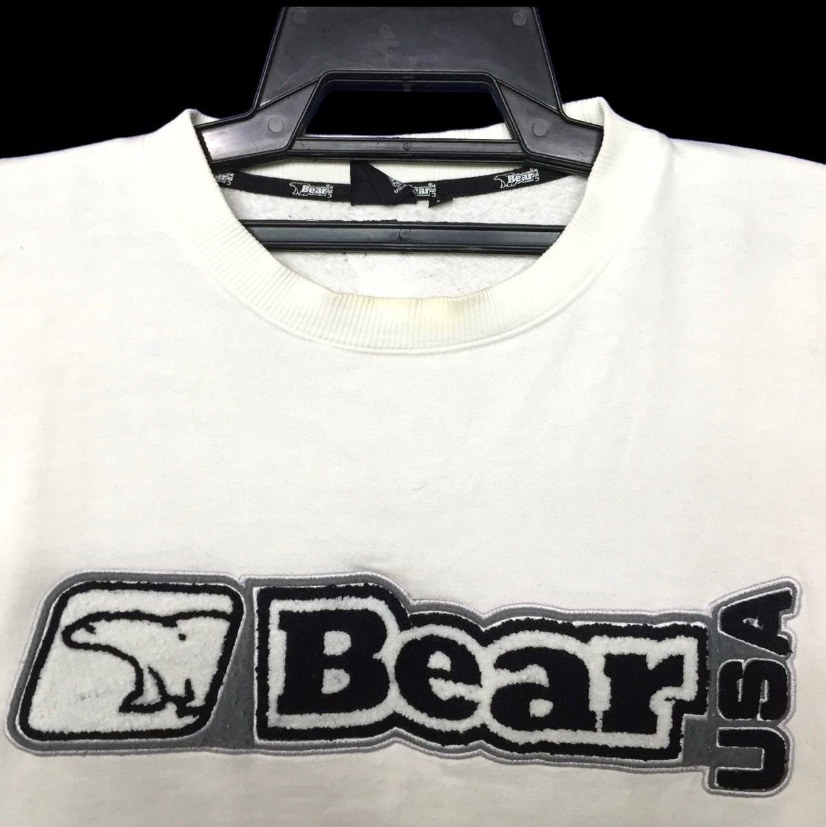 Vintage Vintage Bear Usa Big Logo Spell Out Sweatshirt Size US L / EU 52-54 / 3 - 2 Thumbnail