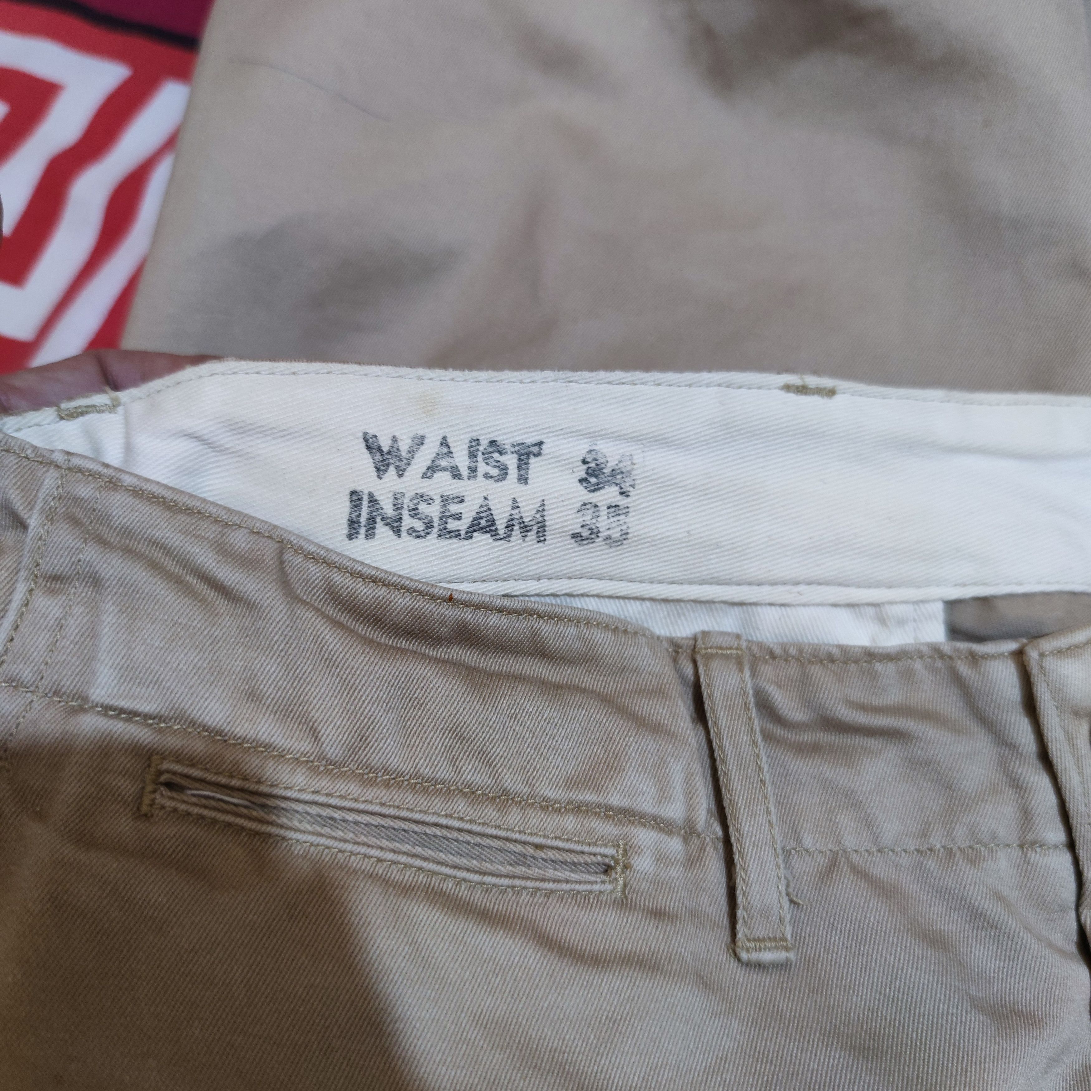Buzz Rickson's Custom Patcwork Long pants Size US 34 / EU 50 - 8 Thumbnail