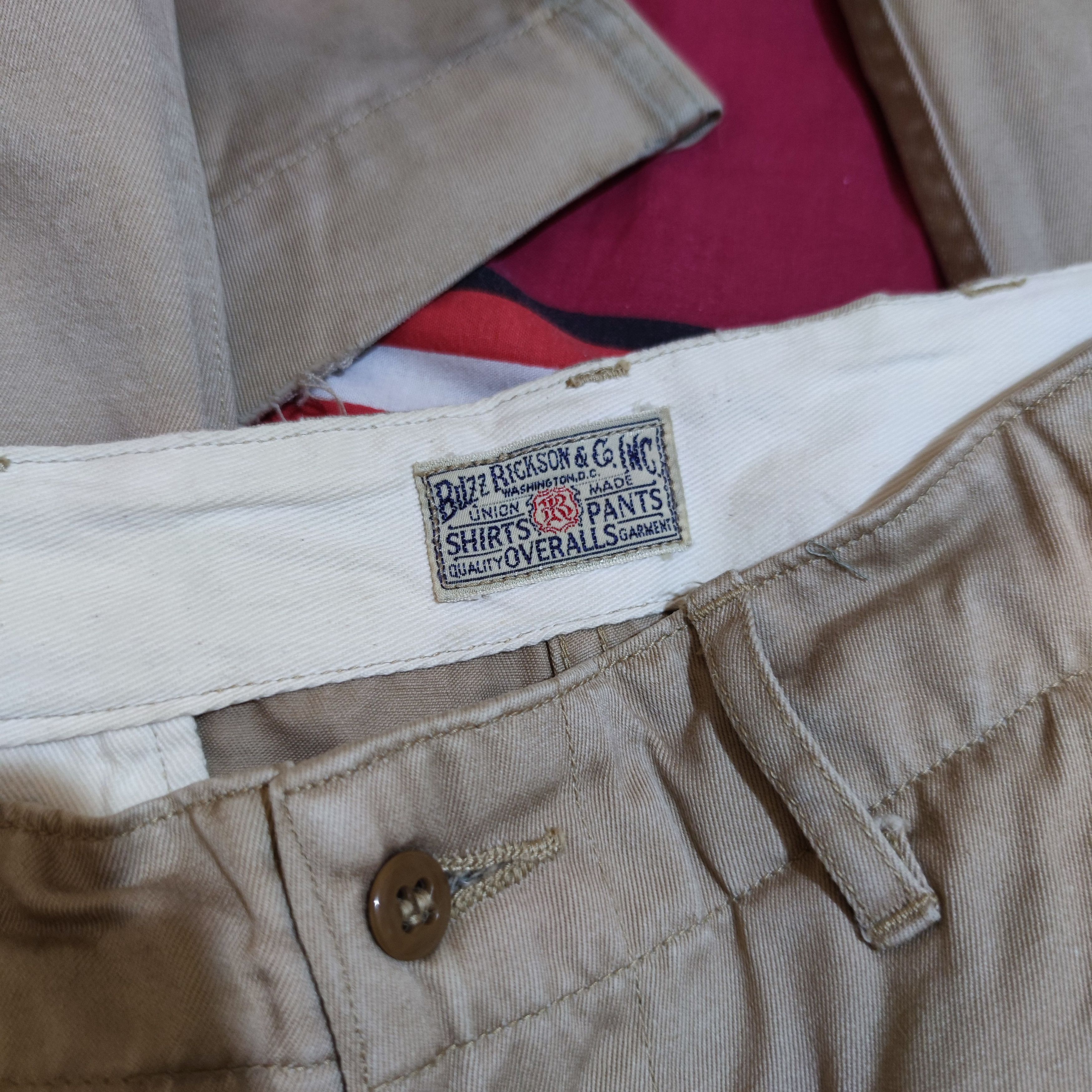 Buzz Rickson's Custom Patcwork Long pants Size US 34 / EU 50 - 7 Thumbnail