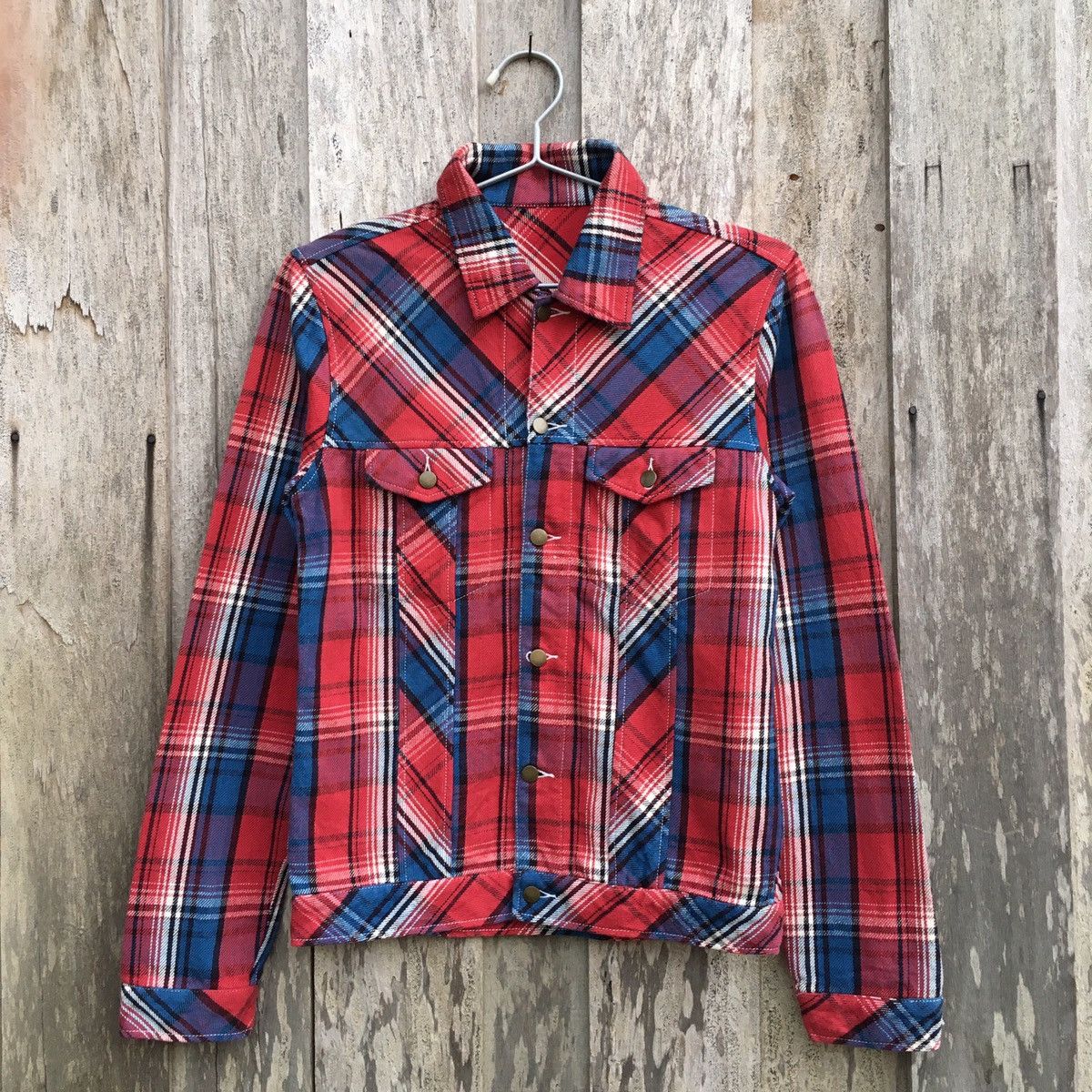 Flannel × Vintage Vintage Flannel Jacket Size US S / EU 44-46 / 1 - 1 Thumbnail