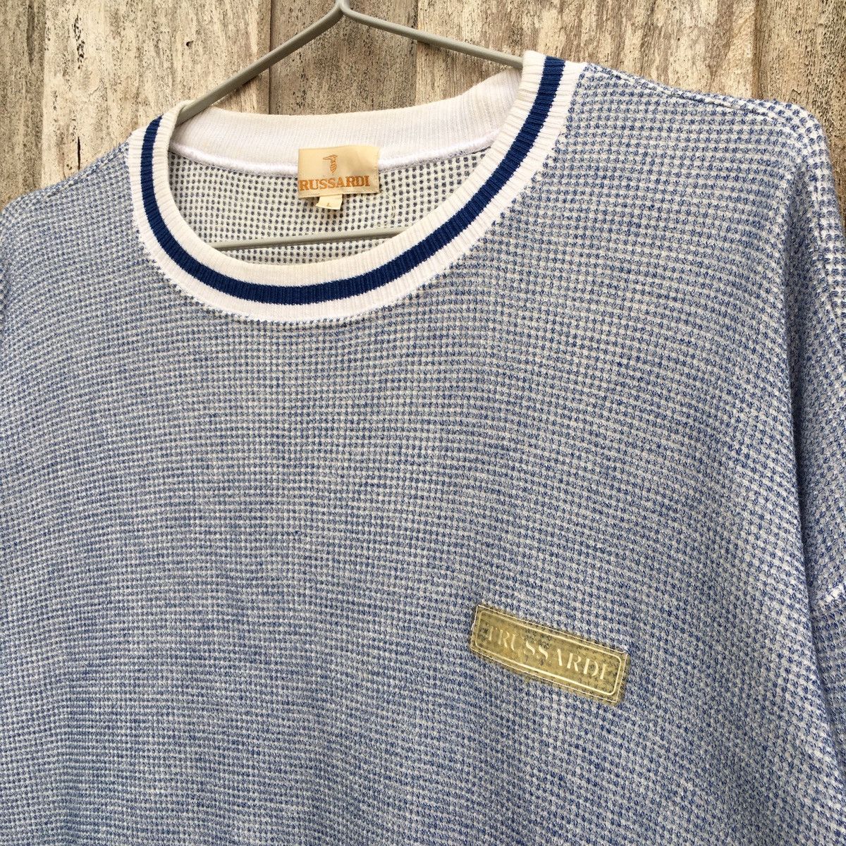 Trussardi × Vintage Vintage Trussardi Crewneck Sweatshirt Size US L / EU 52-54 / 3 - 4 Thumbnail