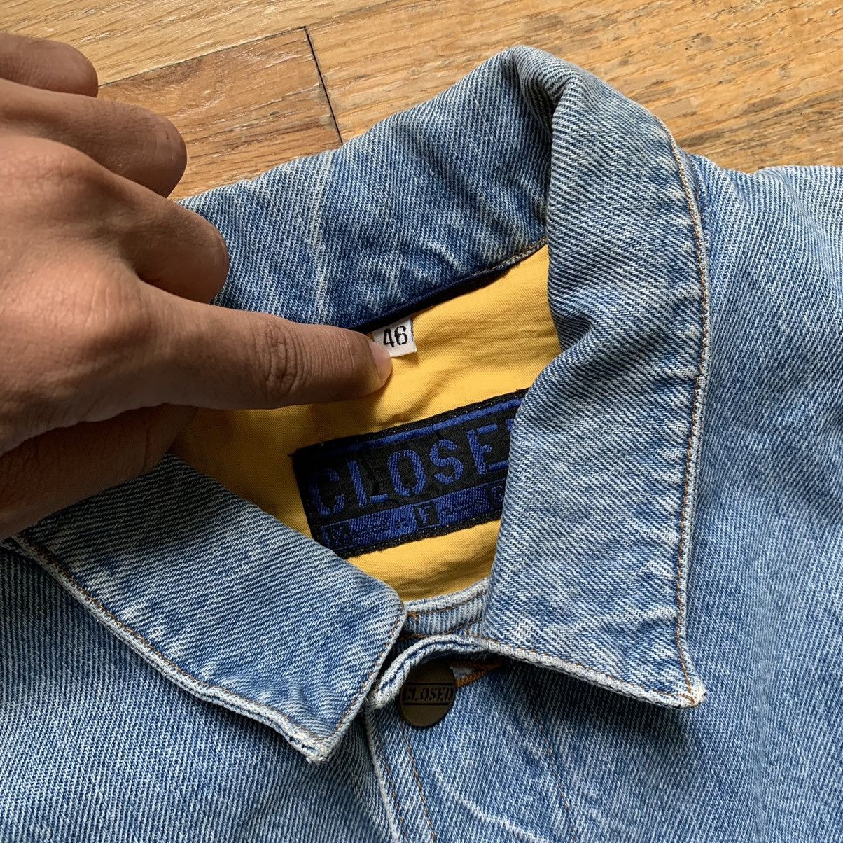 CLOSED × Marithe + Francois Girbaud 1980s Cropped Wide-Cut Denim Jacket Size US S / EU 44-46 / 1 - 4 Thumbnail