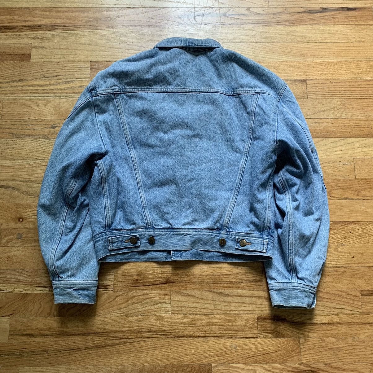 CLOSED × Marithe + Francois Girbaud 1980s Cropped Wide-Cut Denim Jacket Size US S / EU 44-46 / 1 - 6 Thumbnail