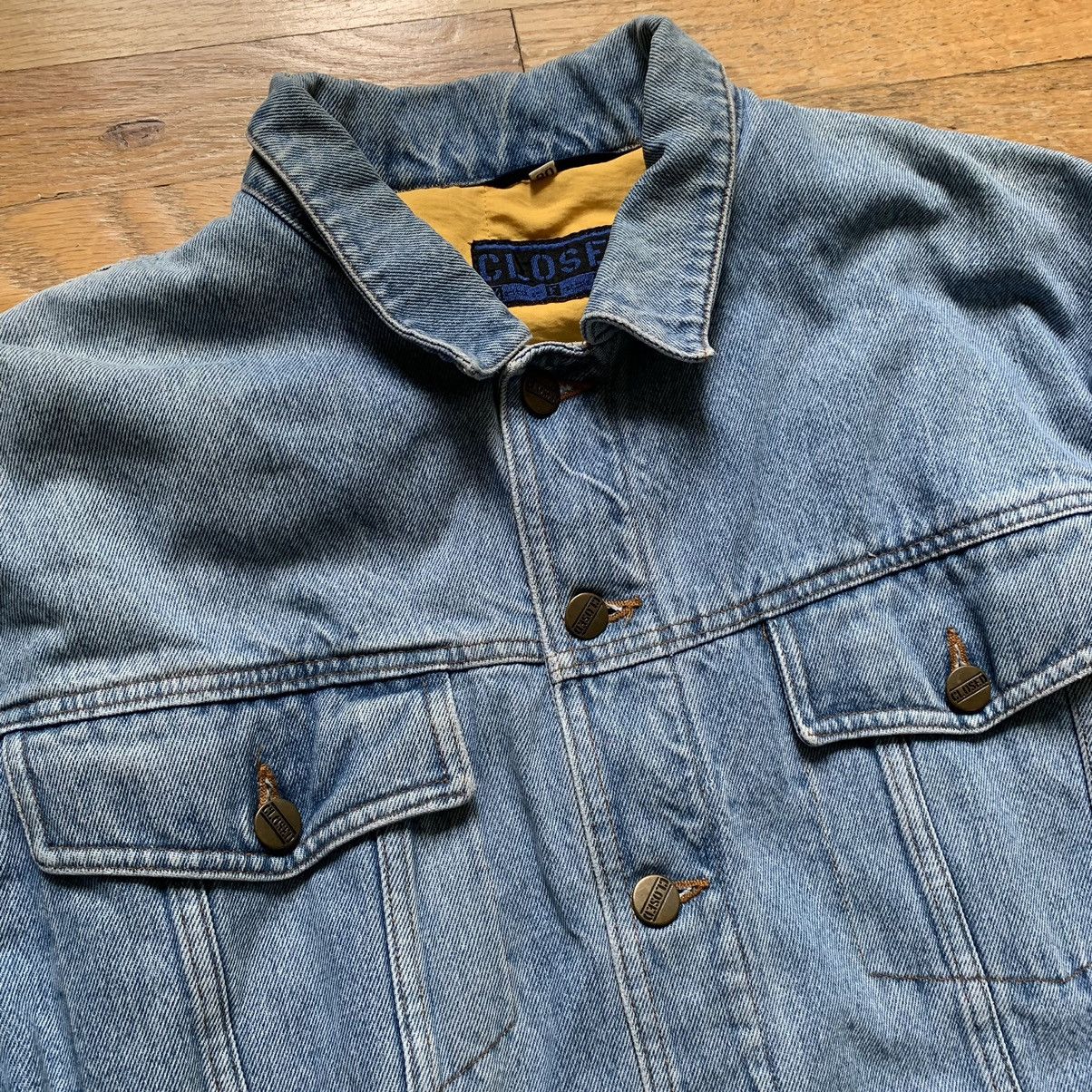 CLOSED × Marithe + Francois Girbaud 1980s Cropped Wide-Cut Denim Jacket Size US S / EU 44-46 / 1 - 3 Thumbnail