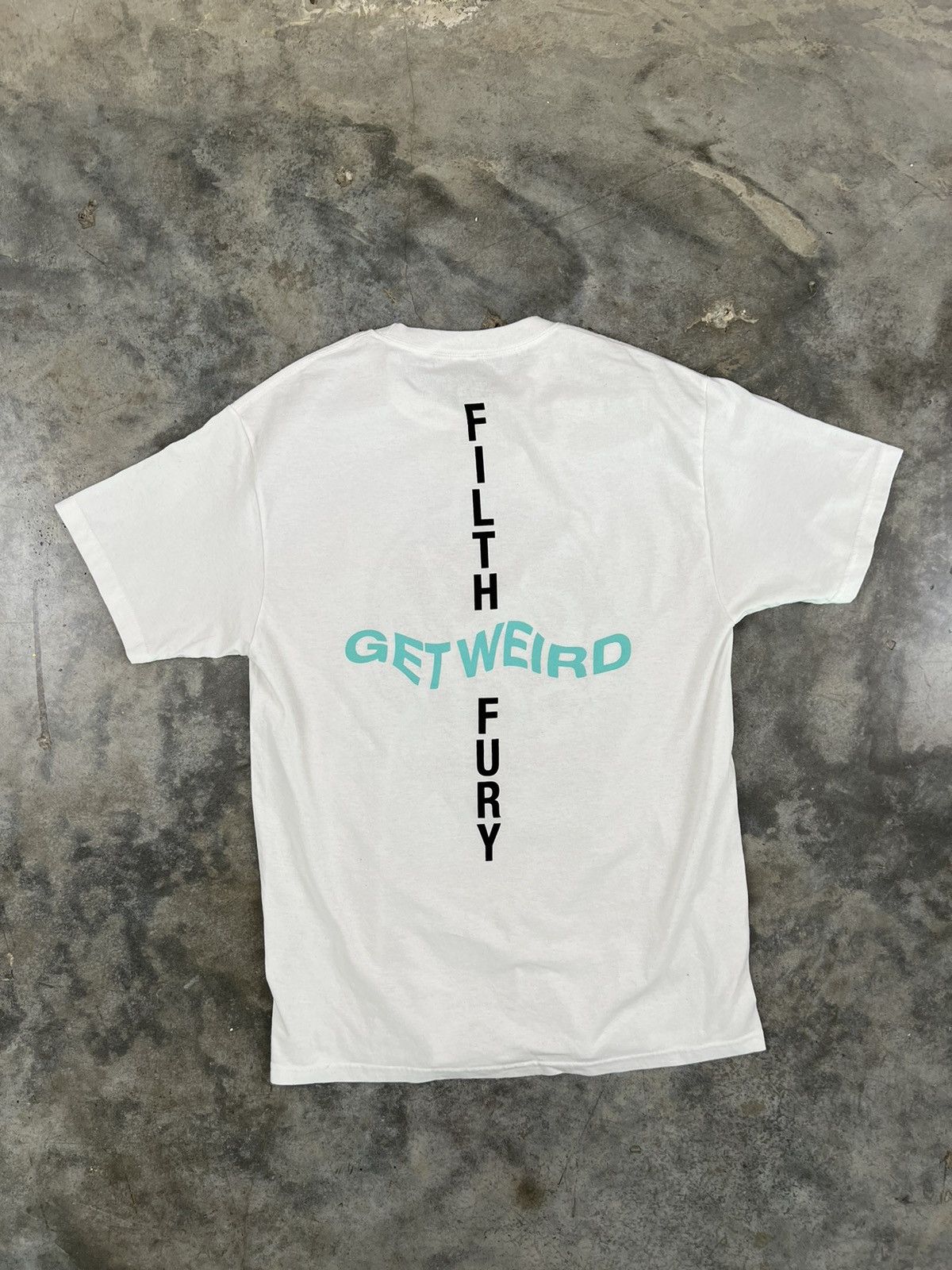 Anti Social Social Club × Neighborhood Anti Social Social Club x Neighborhood Filth Furry Tee White Size US L / EU 52-54 / 3 - 4 Thumbnail