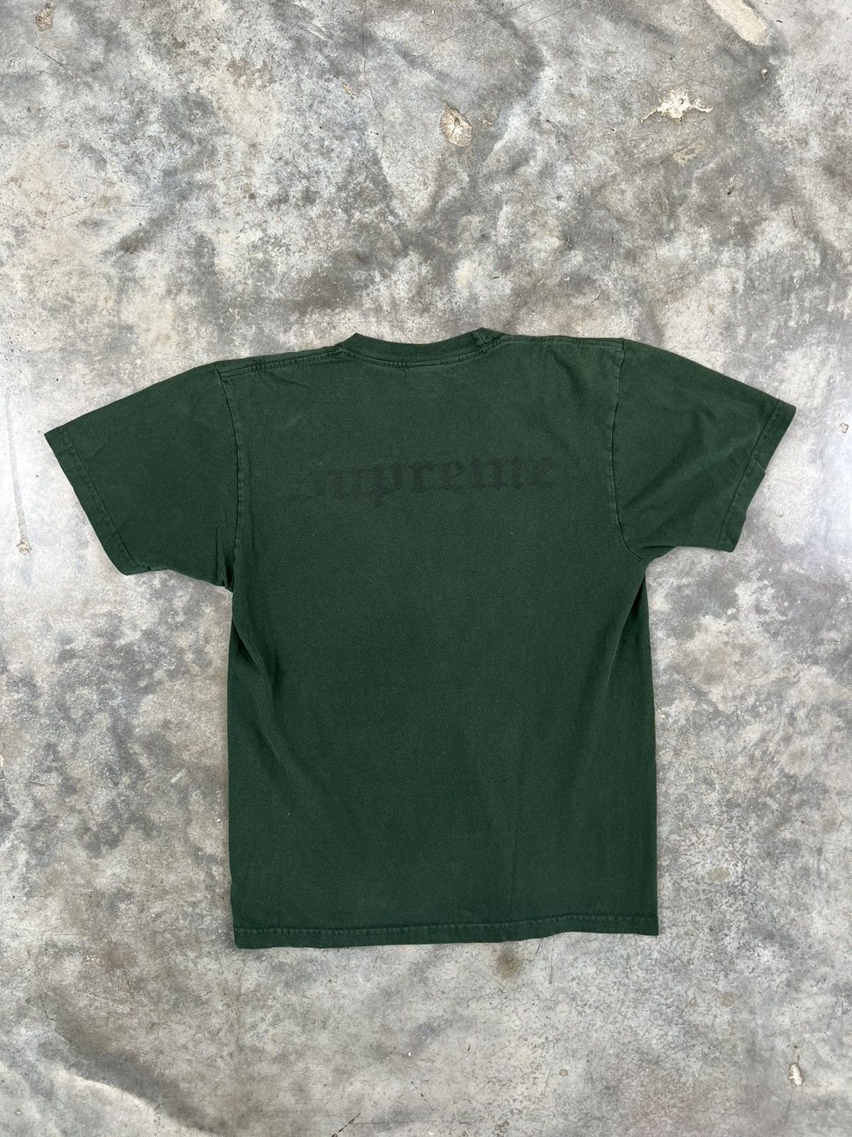 Slayer Supreme x Slayer Eagle Logo Tee Forest Green Medium Size US M / EU 48-50 / 2 - 2 Thumbnail