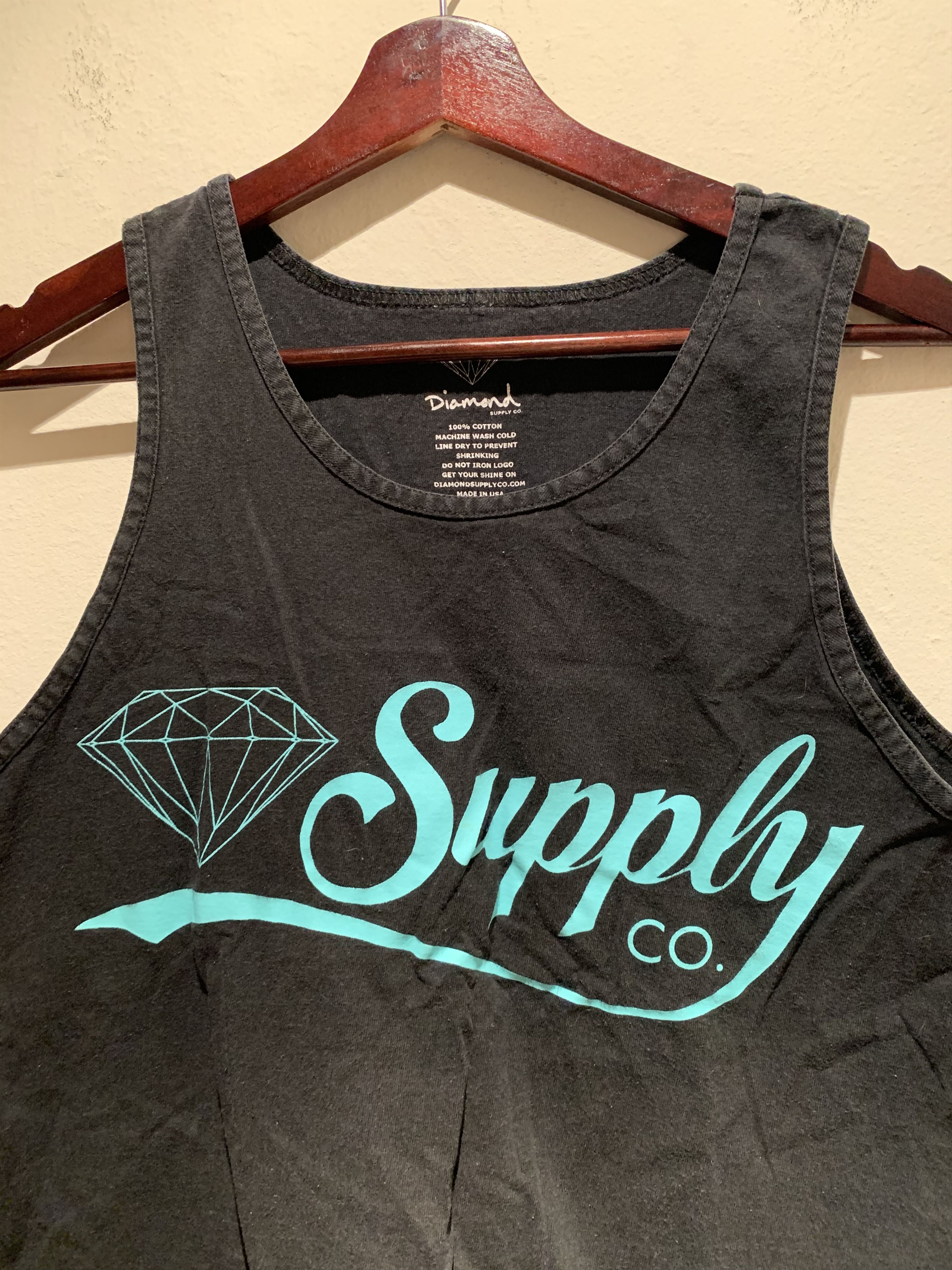 Diamond Supply Co. *RARE* Vintage Diamond Supply Co. USA-Made Tank Top - M Size US M / EU 48-50 / 2 - 2 Thumbnail
