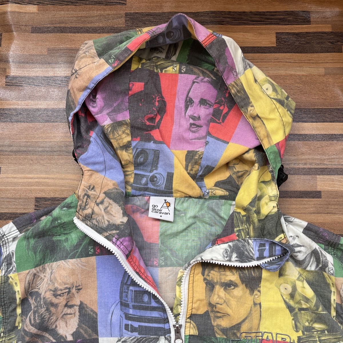 Designer × Star Wars × go slow caravan Star Wars X Go Slow Caravan Collaboration Hoodie Full Print Size US L / EU 52-54 / 3 - 4 Thumbnail
