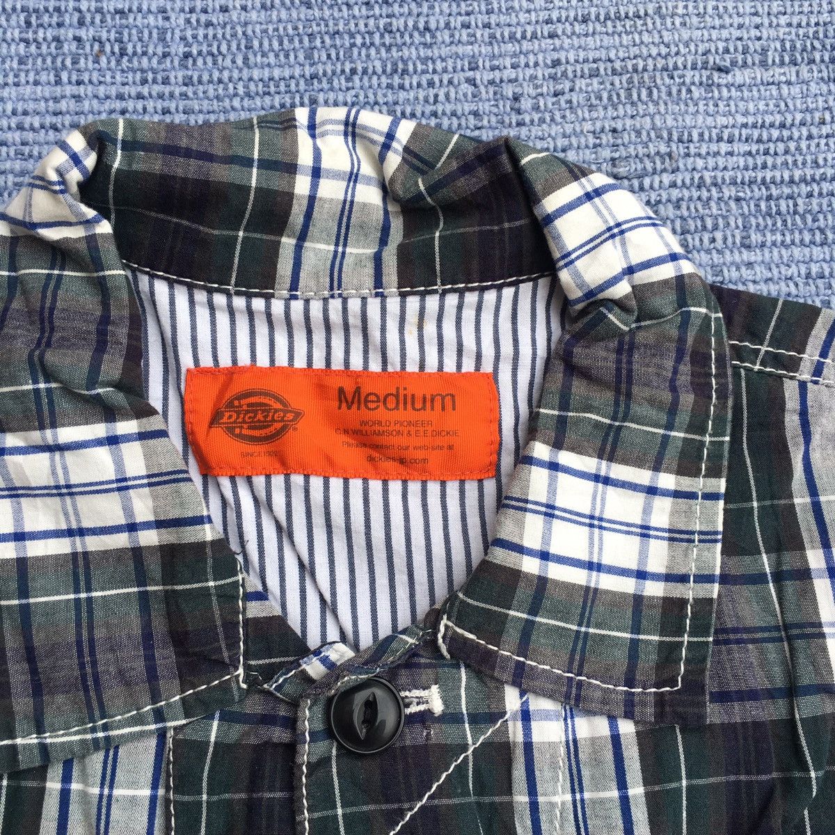 Dickies dickies green checked cotton jacket Size US M / EU 48-50 / 2 - 2 Thumbnail