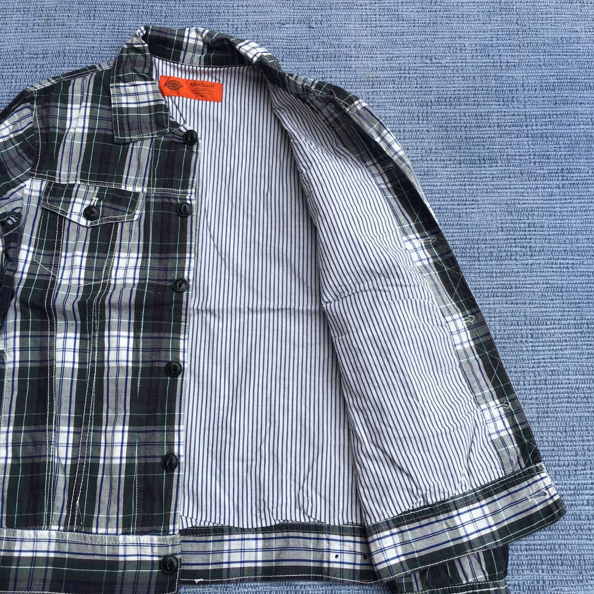 Dickies dickies green checked cotton jacket Size US M / EU 48-50 / 2 - 3 Thumbnail