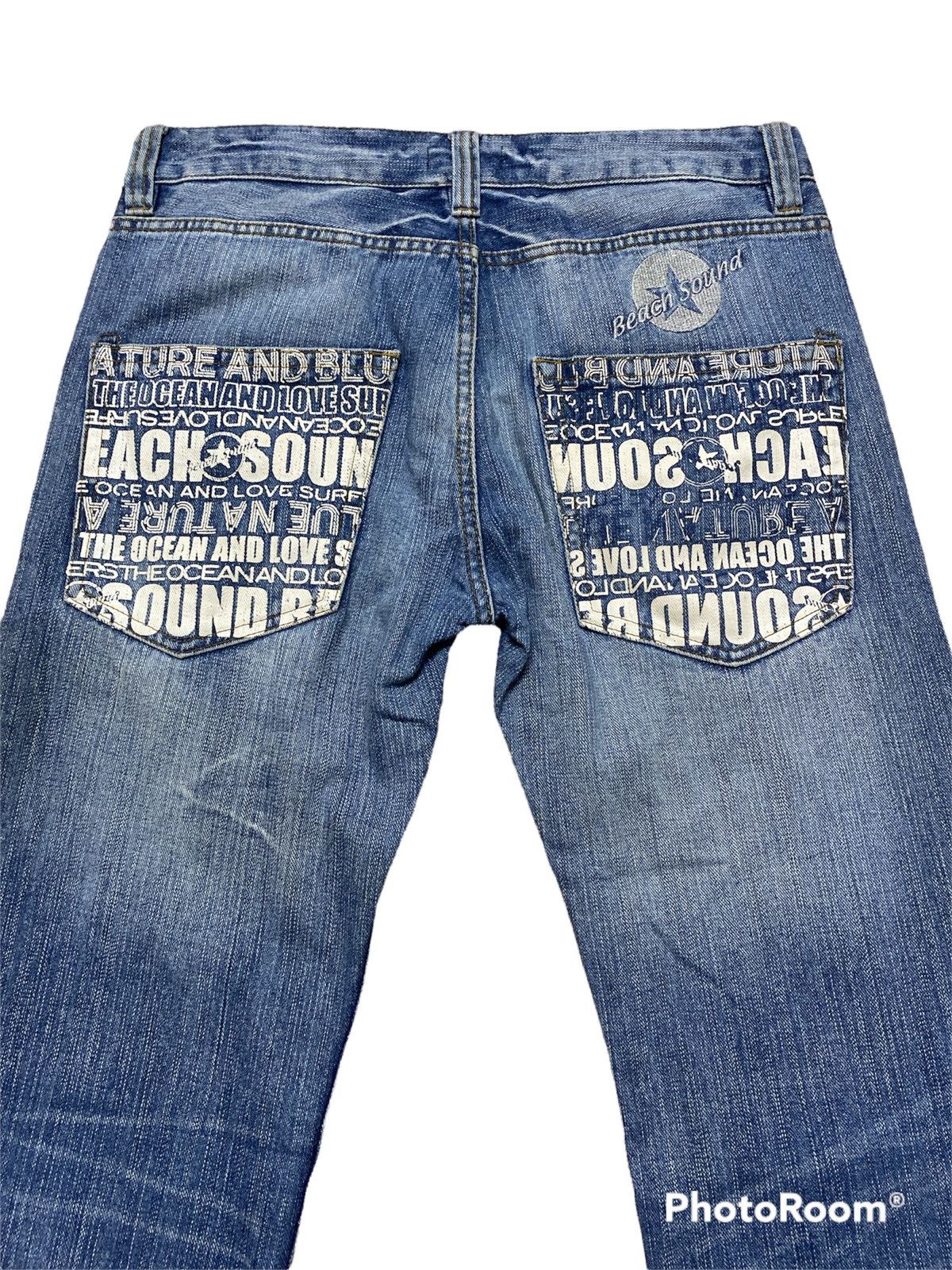 Hysteric Glamour Japan Beach Sound Patch Distressed Denim 231 Size US 32 / EU 48 - 5 Thumbnail