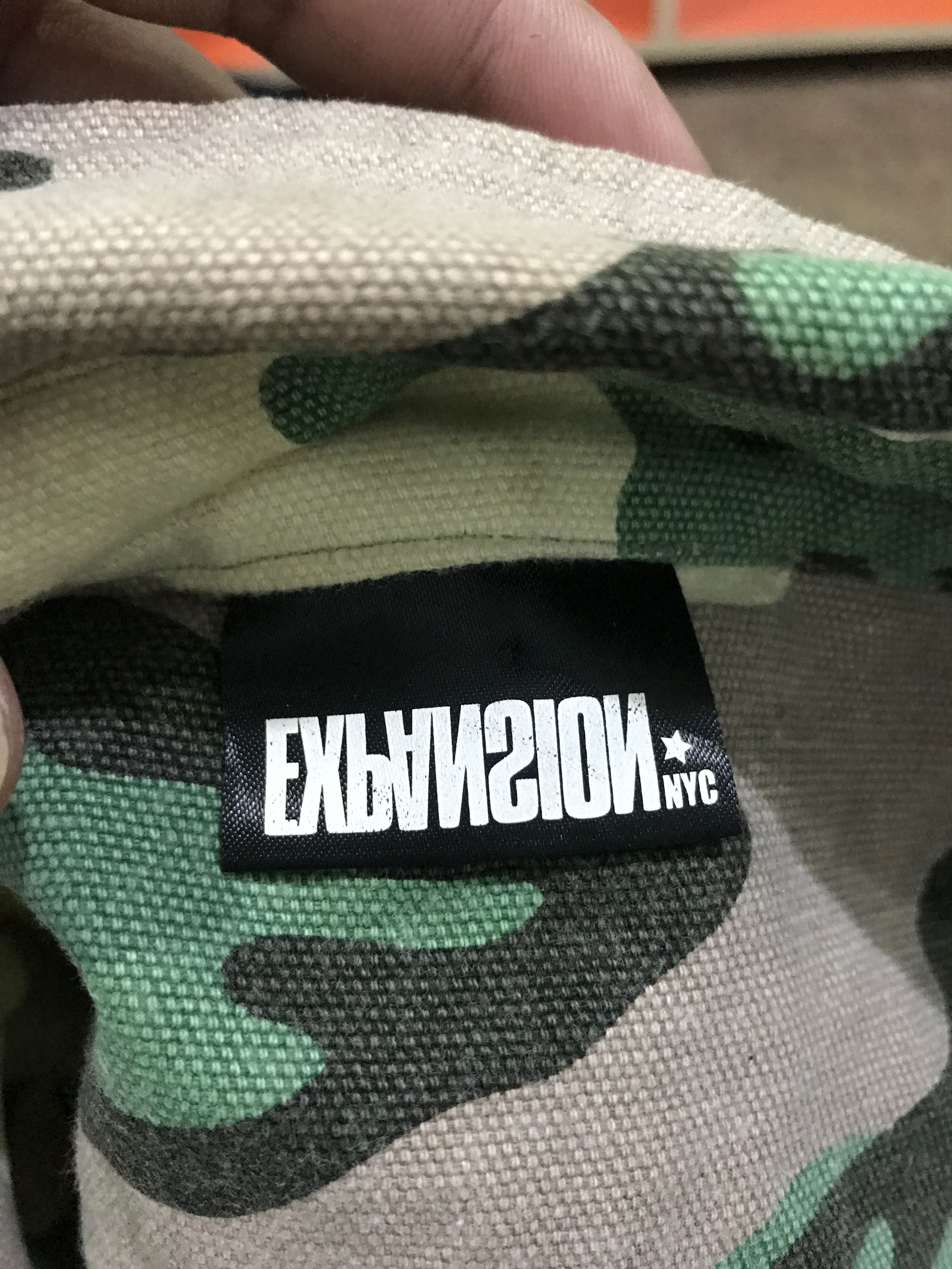 Japanese Brand EXPANSION NYC Japan Woodland Camo Duck Canvas Shirt Size US M / EU 48-50 / 2 - 10 Thumbnail